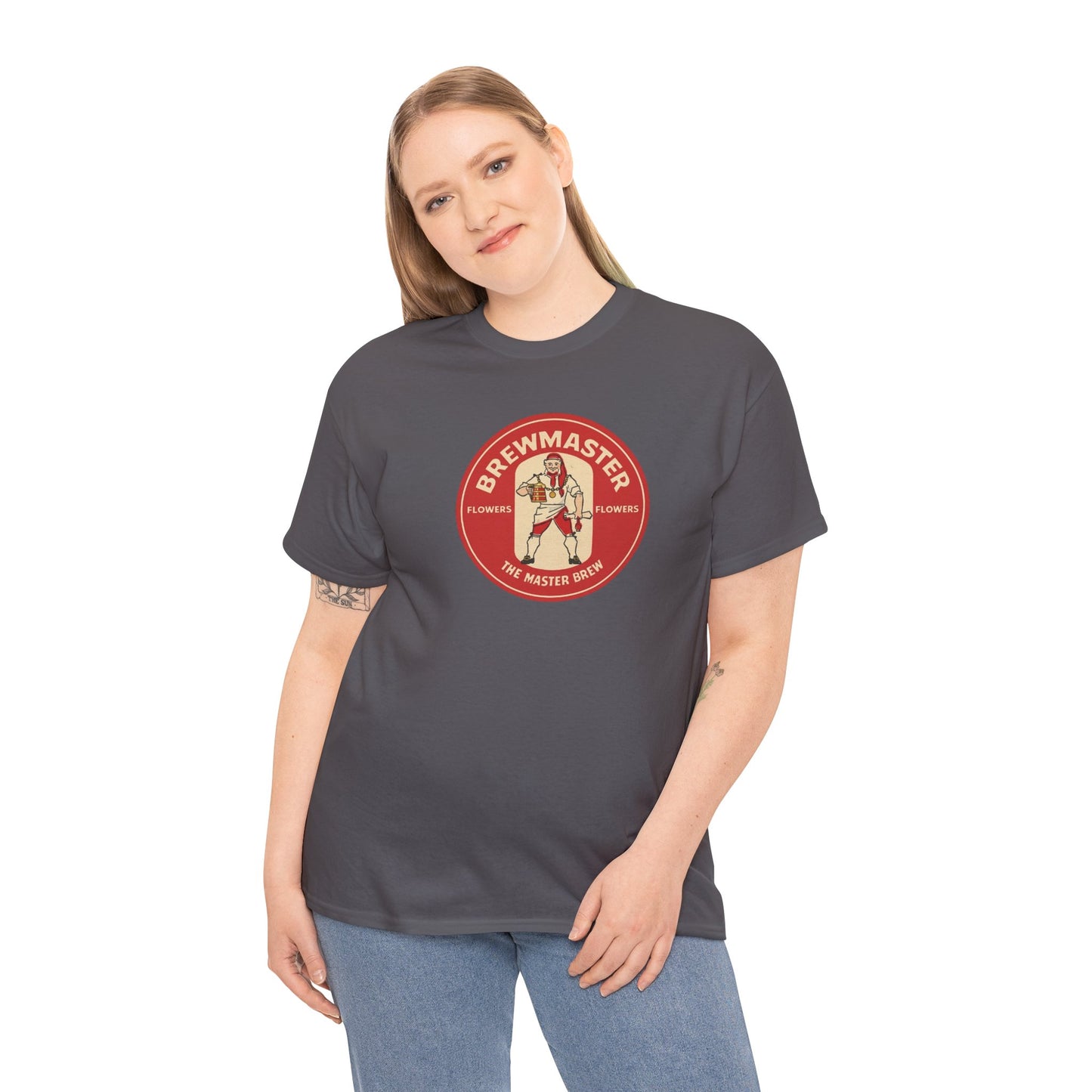 Brewmaster Retro Logo Tee — "Brewmaster: The Master Brewer"