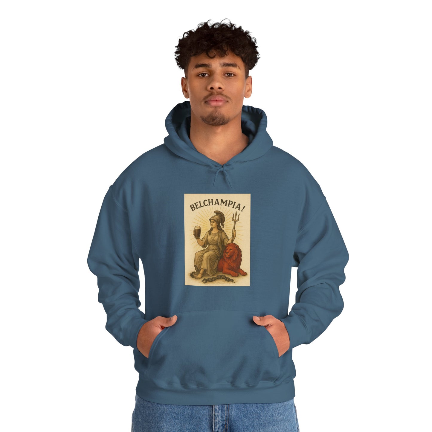 Belchampia Vintage Neptune Hoodie –For those who know