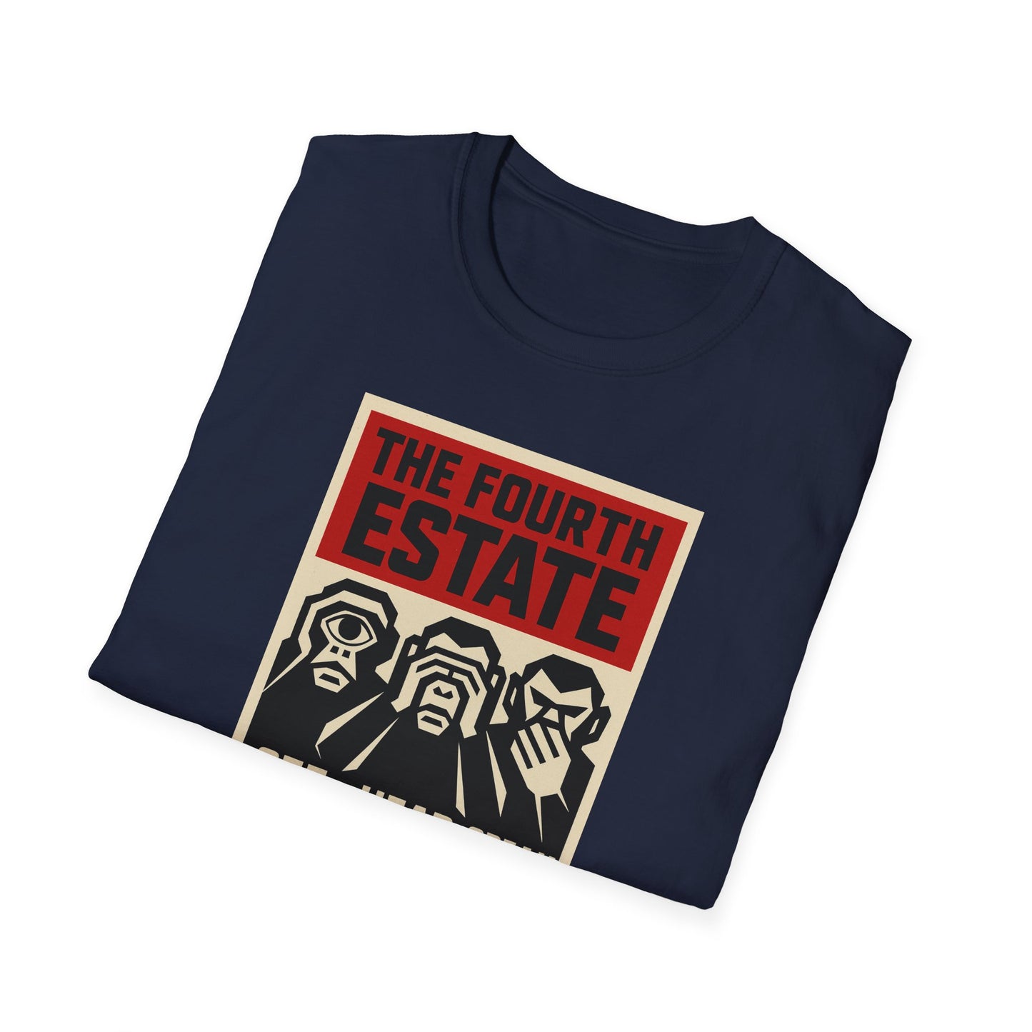 The Fourth Estate Graphic T-Shirt - See No Evil, Hear No Evil, Speak No Evil