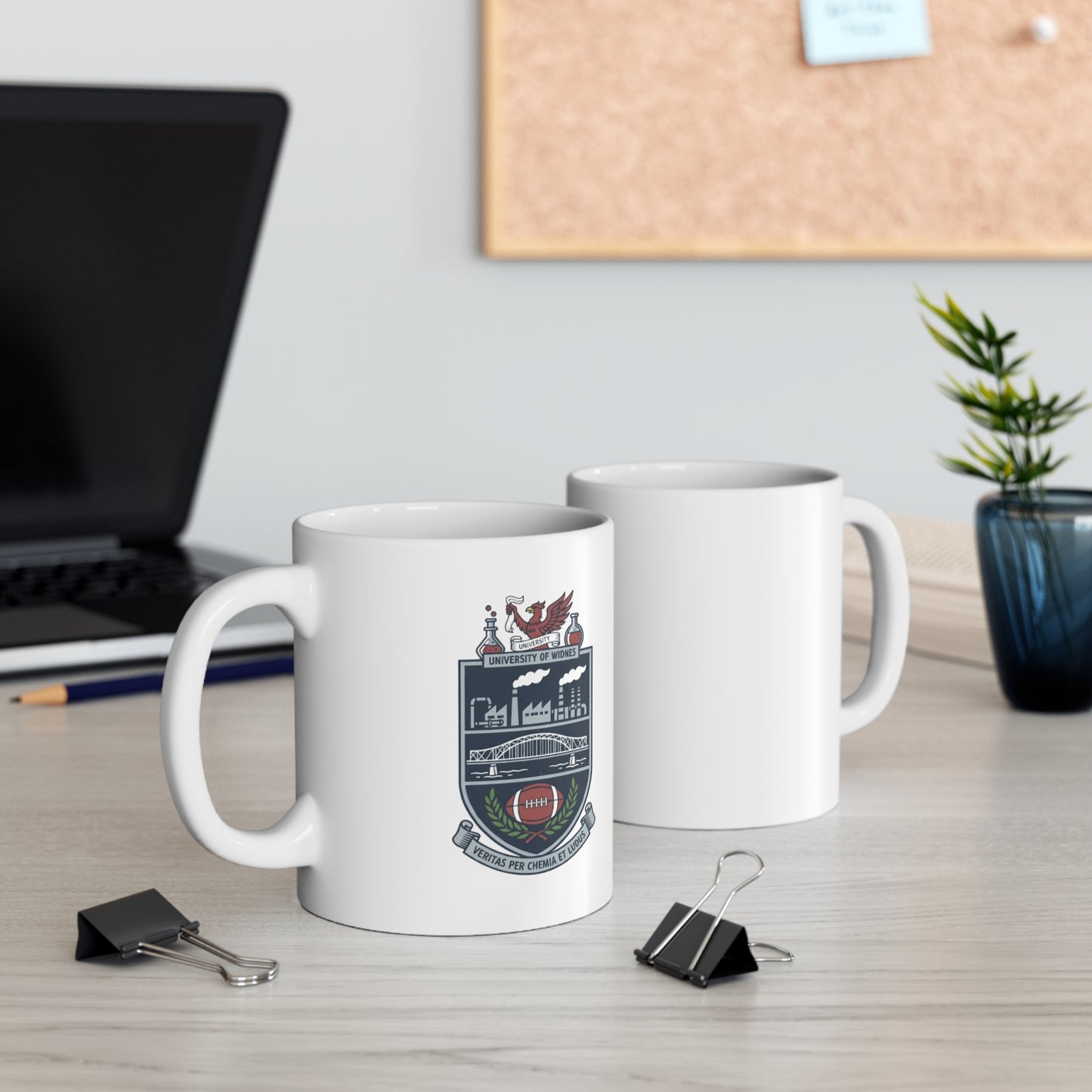 University of Widnes 11oz White Mug