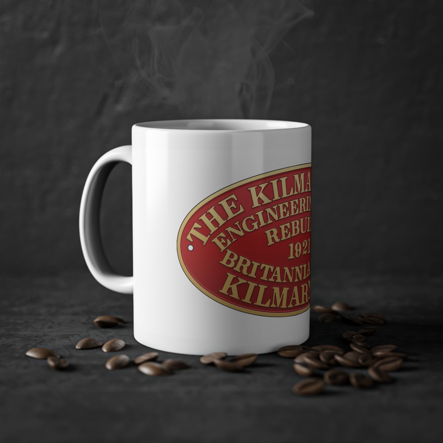 Kilmarnock Engineering Locomotive Works Mug | Scottish Railway Heritage Coffee Cup