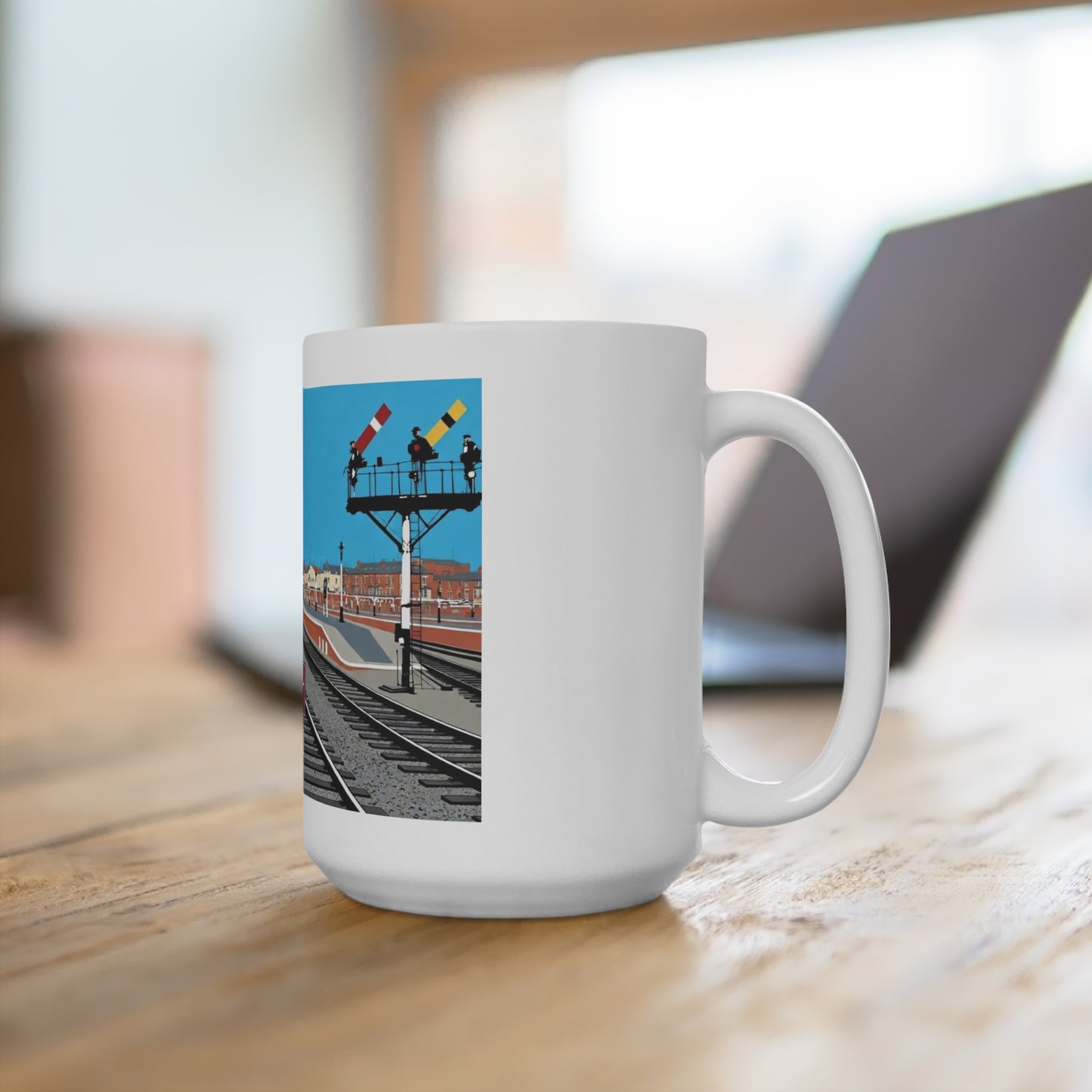 Blackpool Railway Souvenir Mug — LNWR & Beeching Closure 15oz