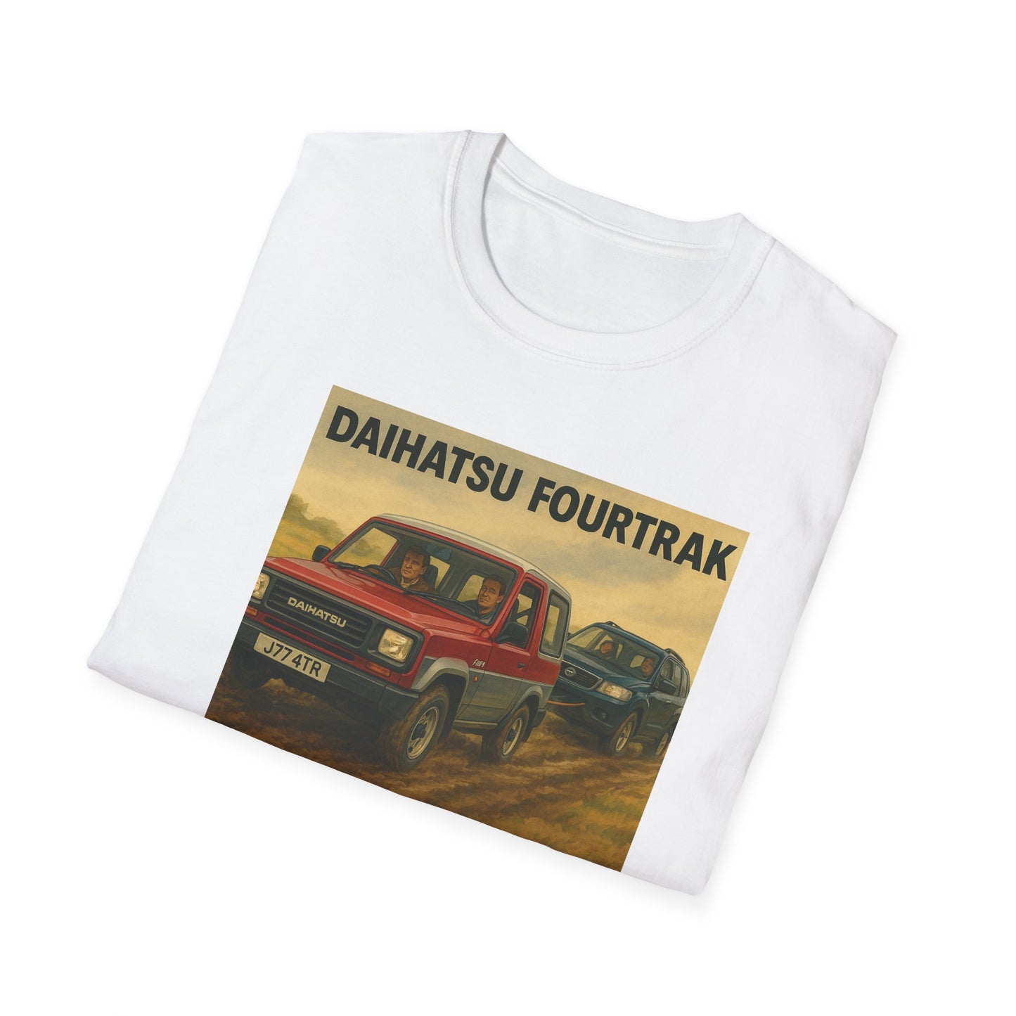 Daihatsu Fourtrak Vintage Truck T-Shirt – "Because It Can When Others Fail"