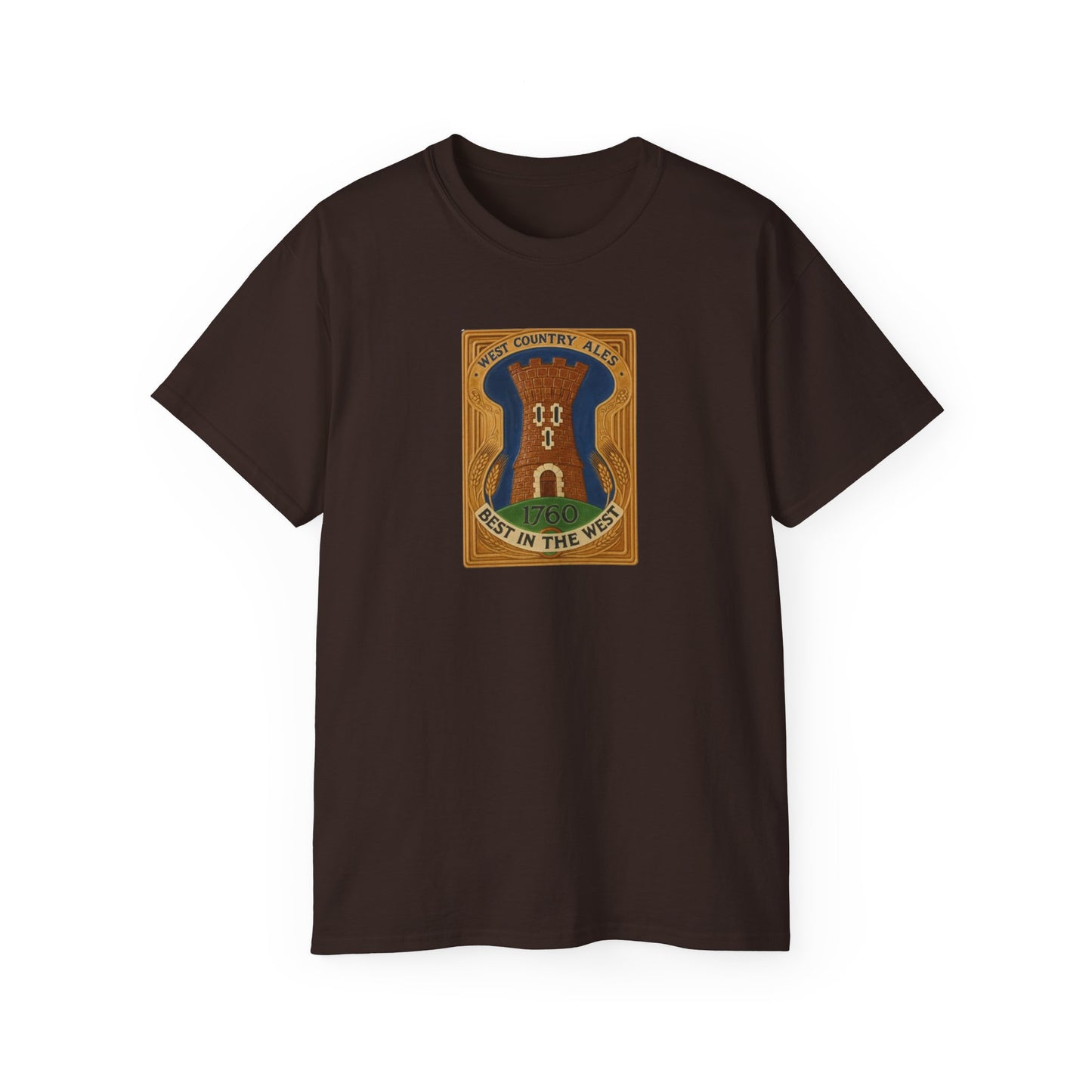 Vintage Roadside Tower Graphic Tee — "Out in the Way" Retro Travel Shirt