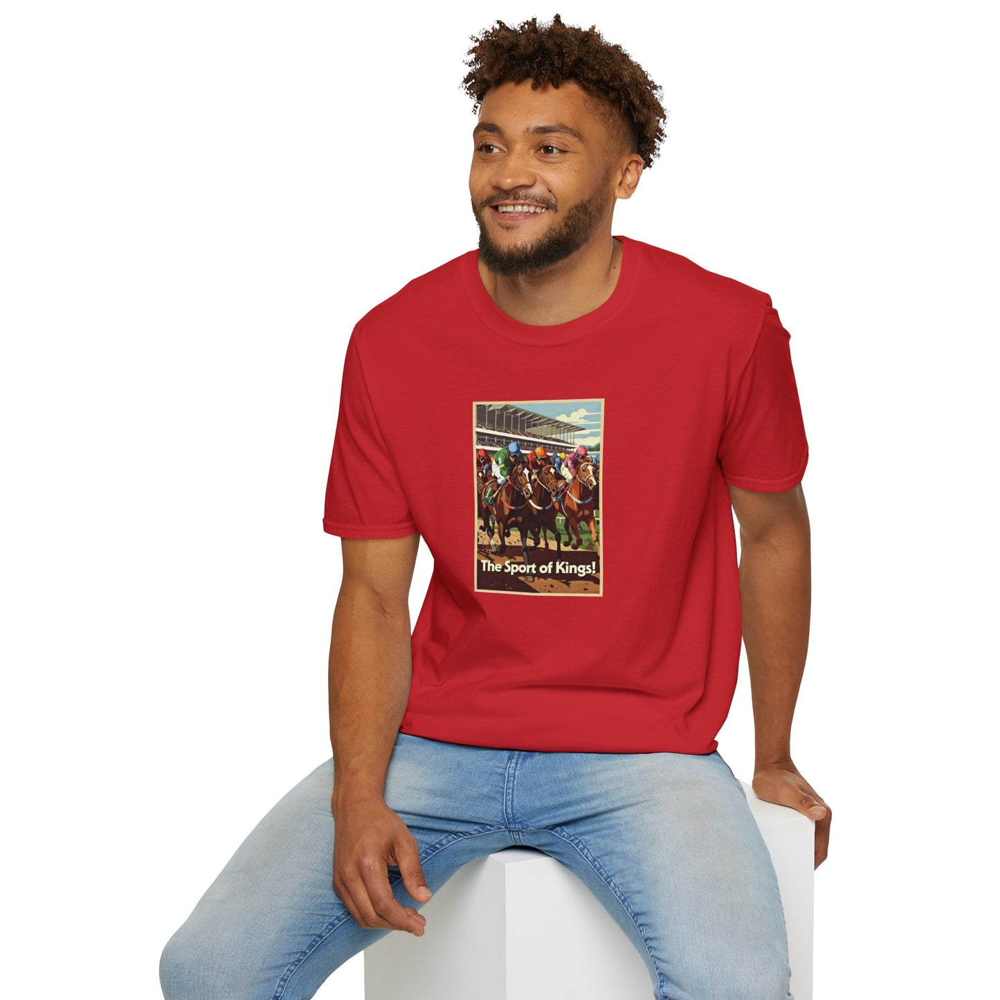 Horse Racing T-Shirt – "The Sport of Kings" Vintage Jockey Graphic