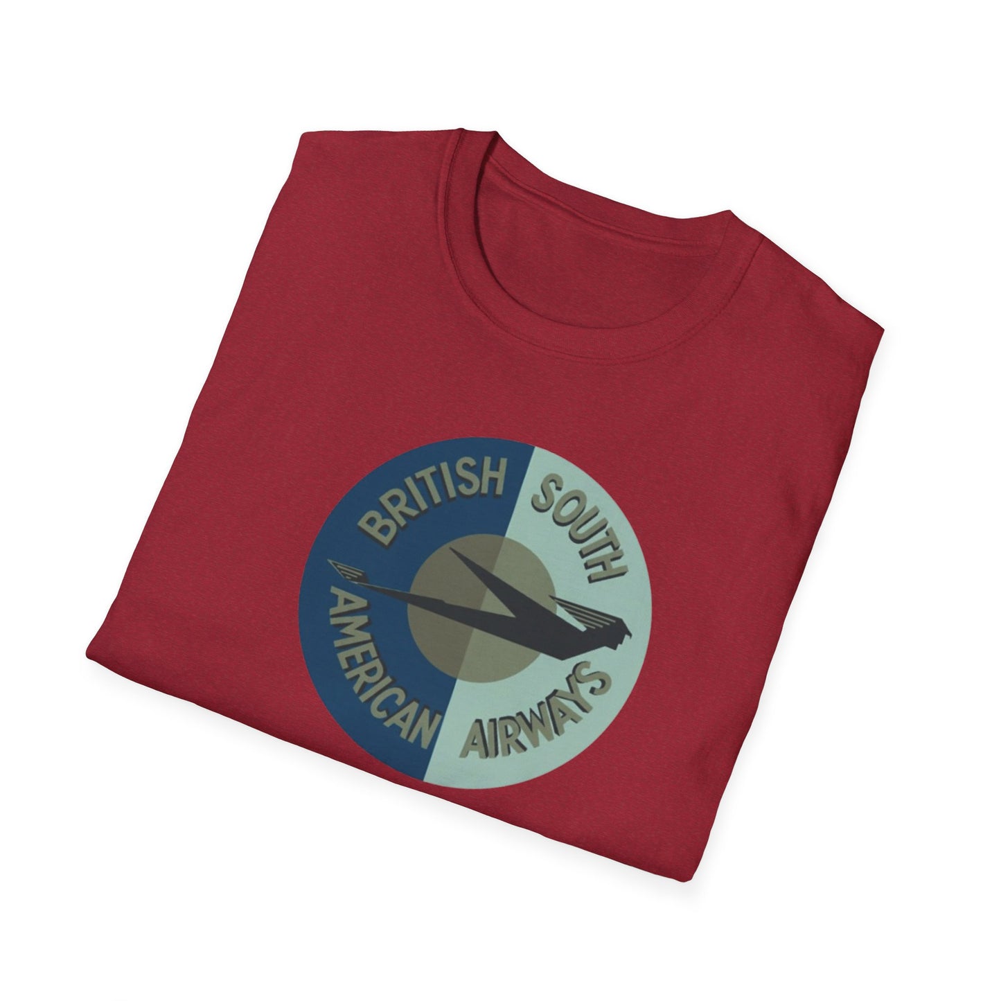 British South American Airways Vintage Logo T-Shirt