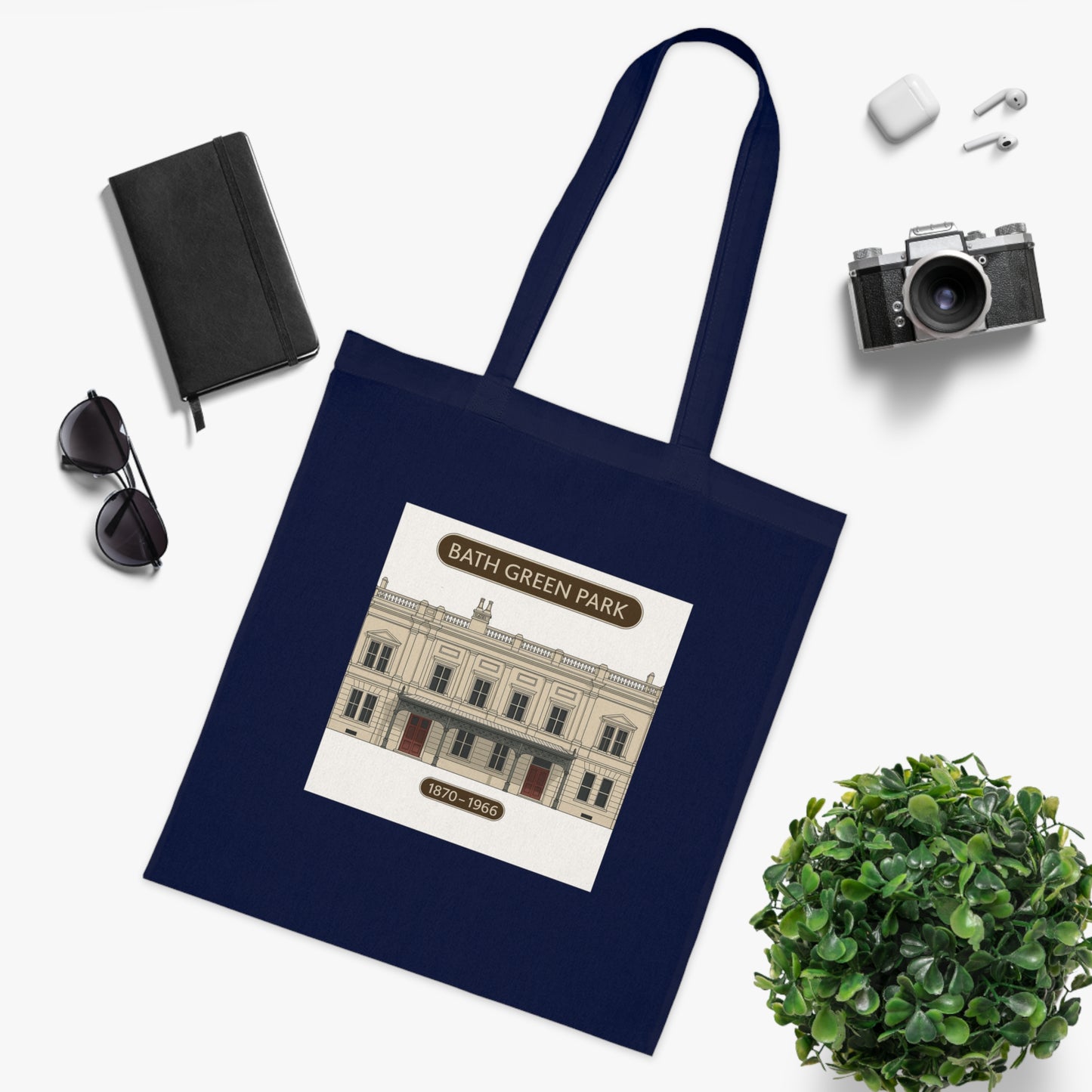 Bath Green Park Station / S&D  Tote Bag  for the Railways inclined