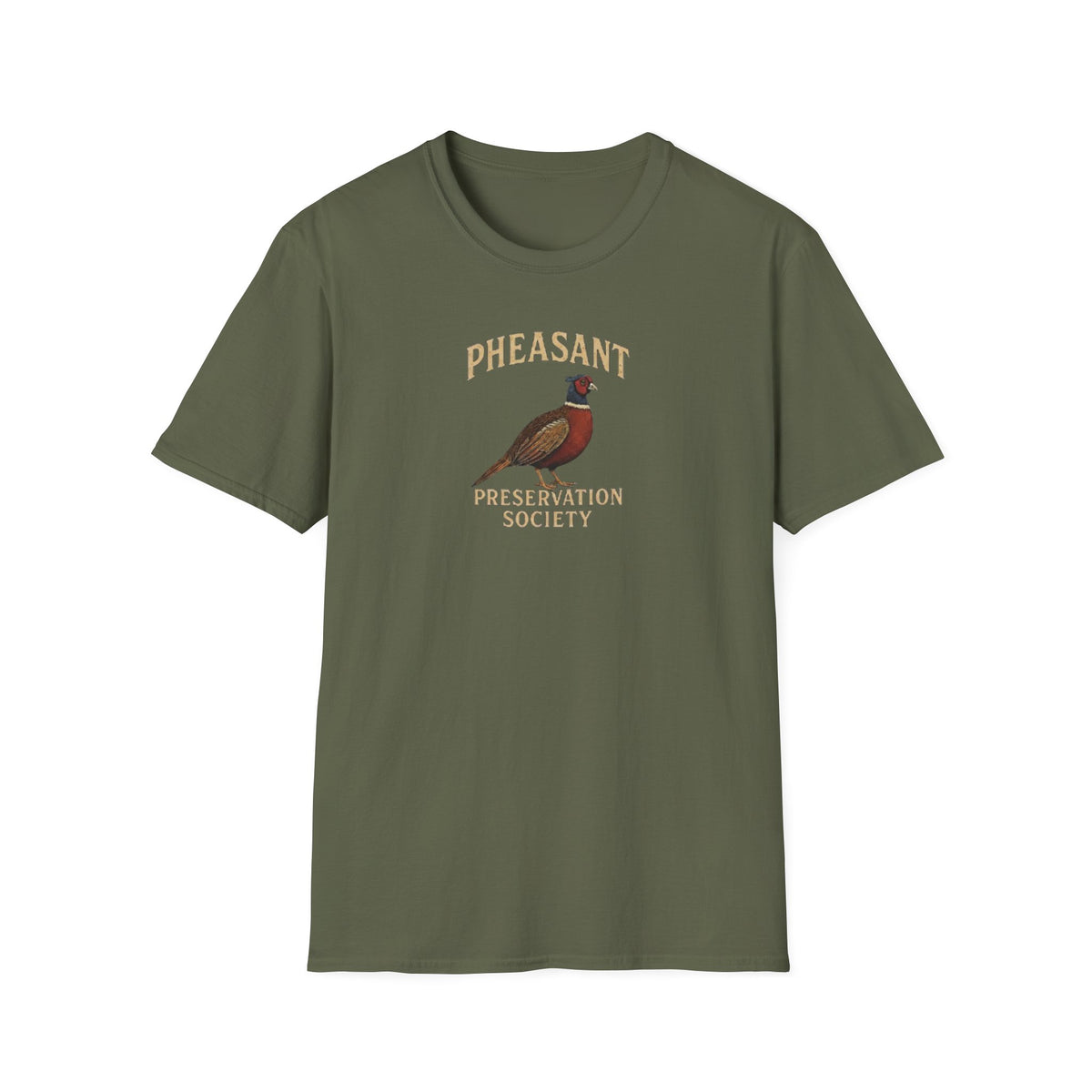 Pheasant Preservation Society Unisex T-Shirt . One for those who are accuracy challenged
