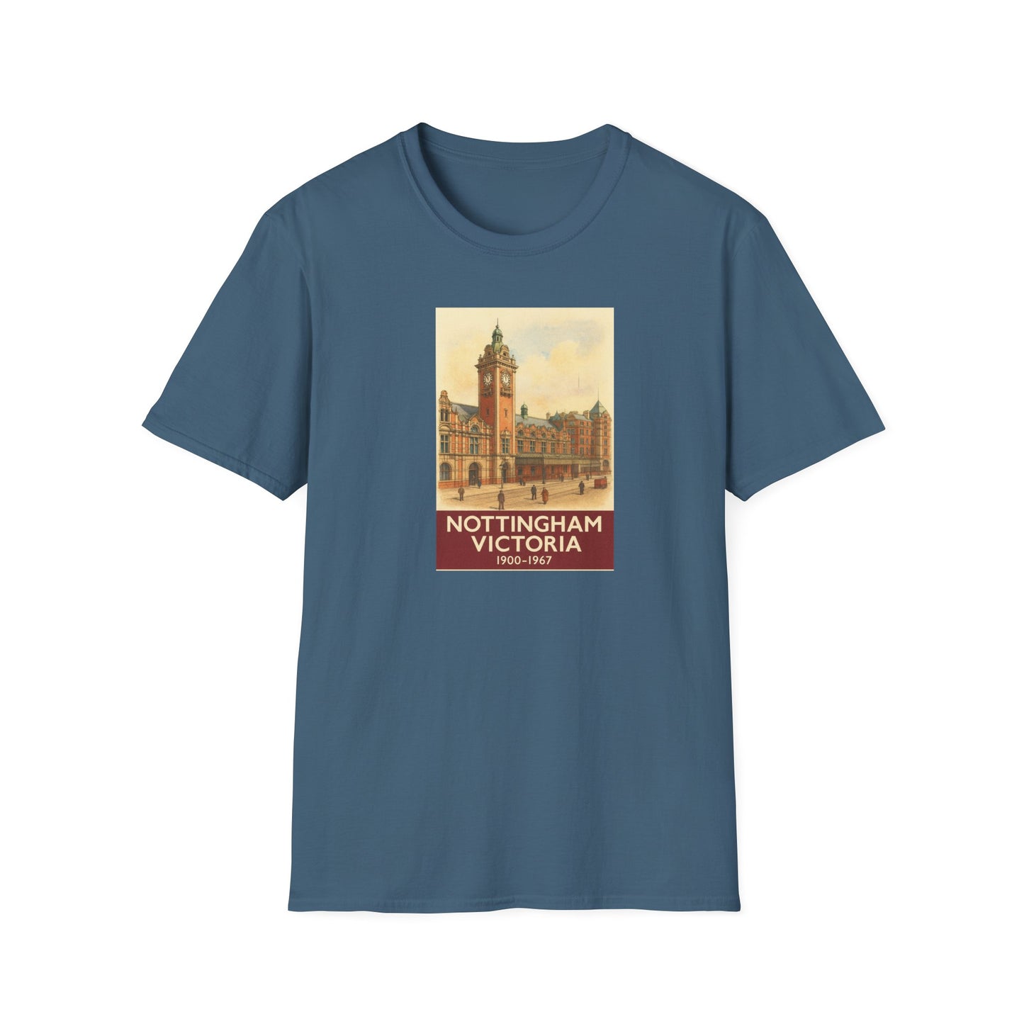 Nottingham Victoria Station retro T-Shirt