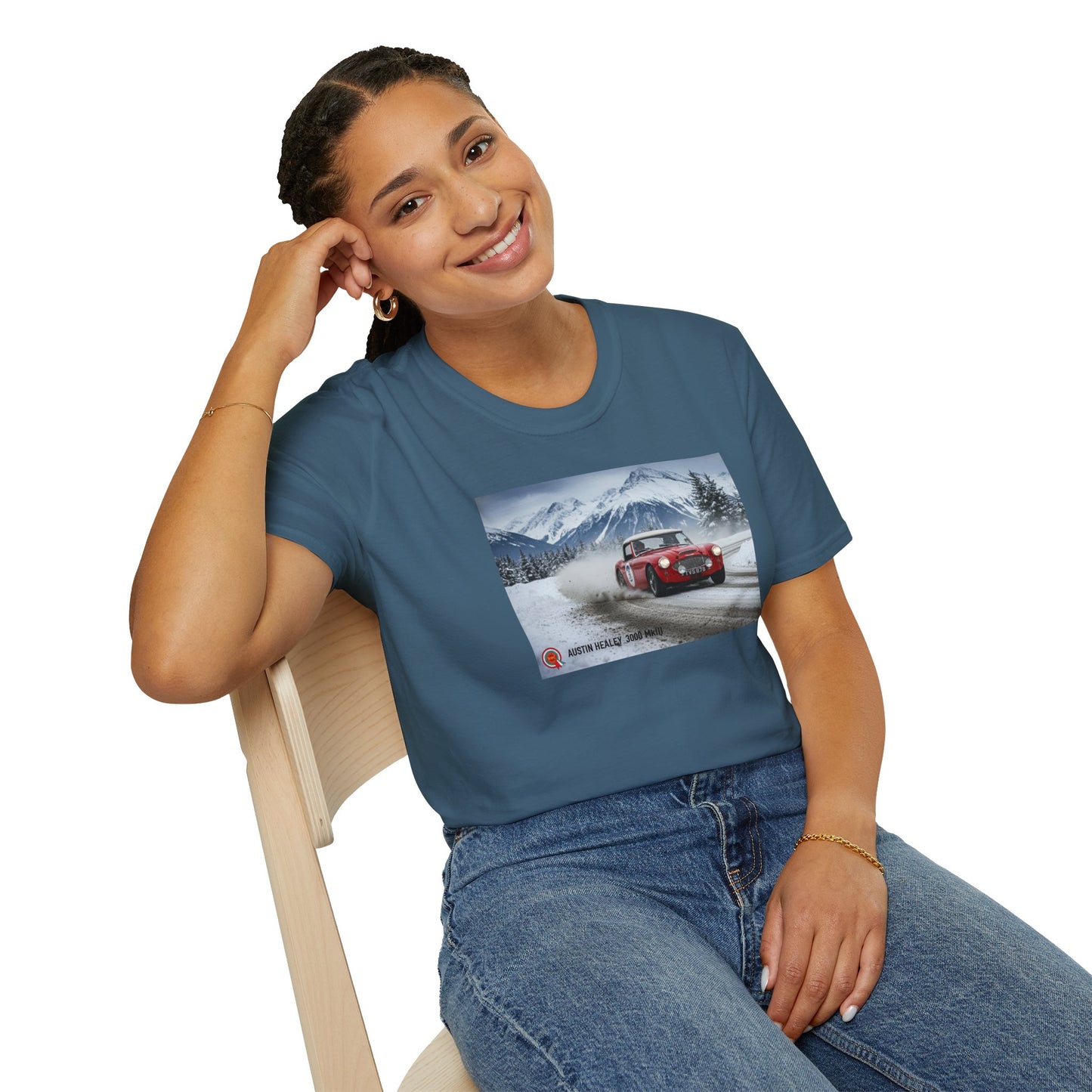 The Mighty Austin Healey 3000 Rally car  Unisex T-Shirt