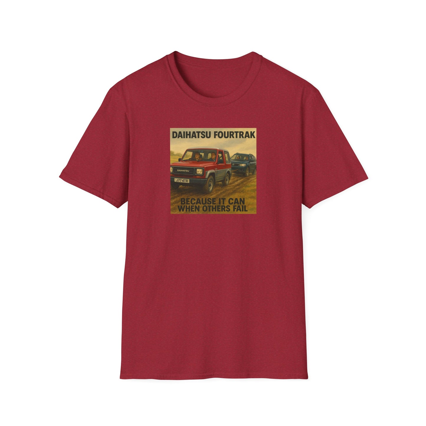 Daihatsu Fourtrak T-Shirt — "Because It Can When Others Fail"