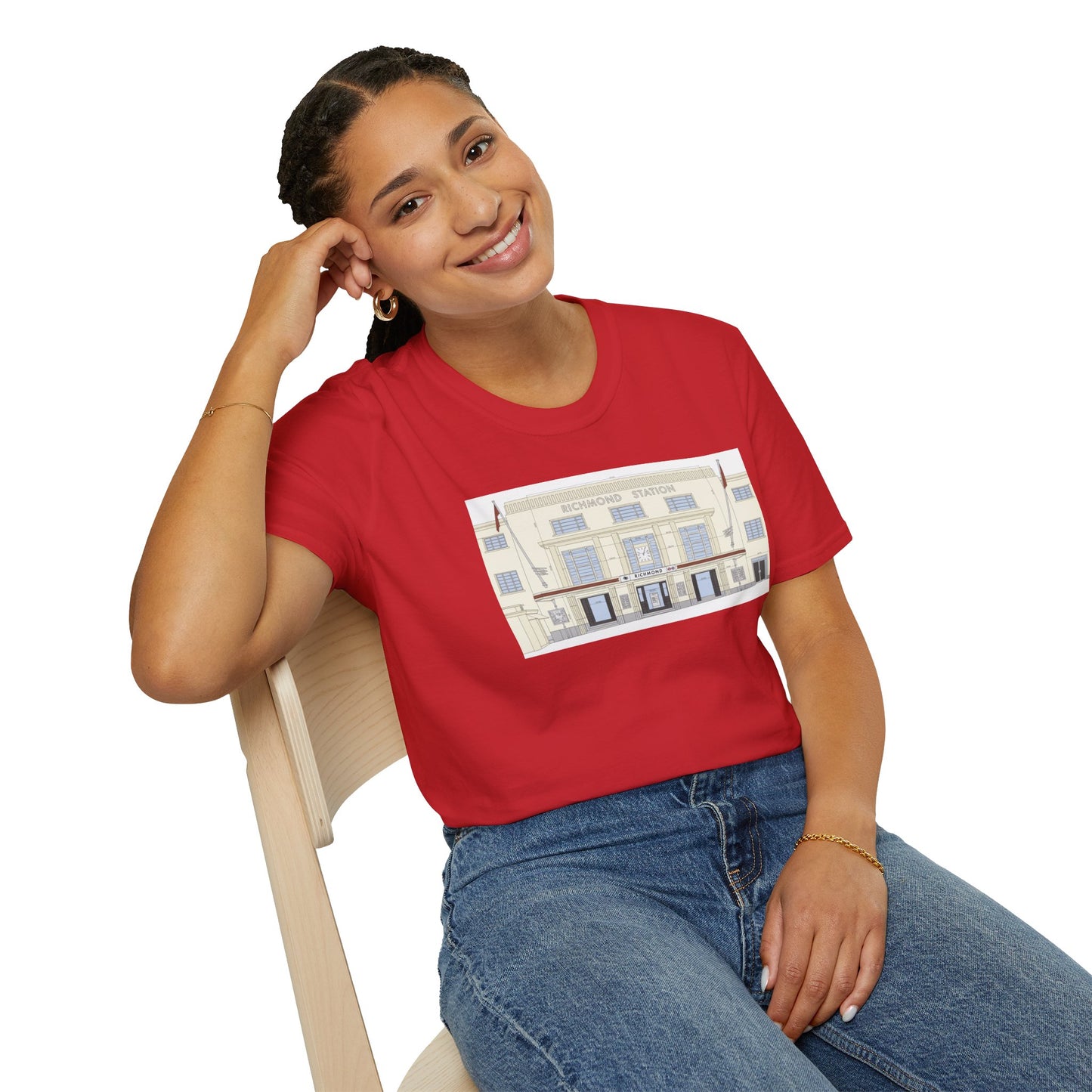 Richmond Underground Station . An  Architectural Landmark Tee