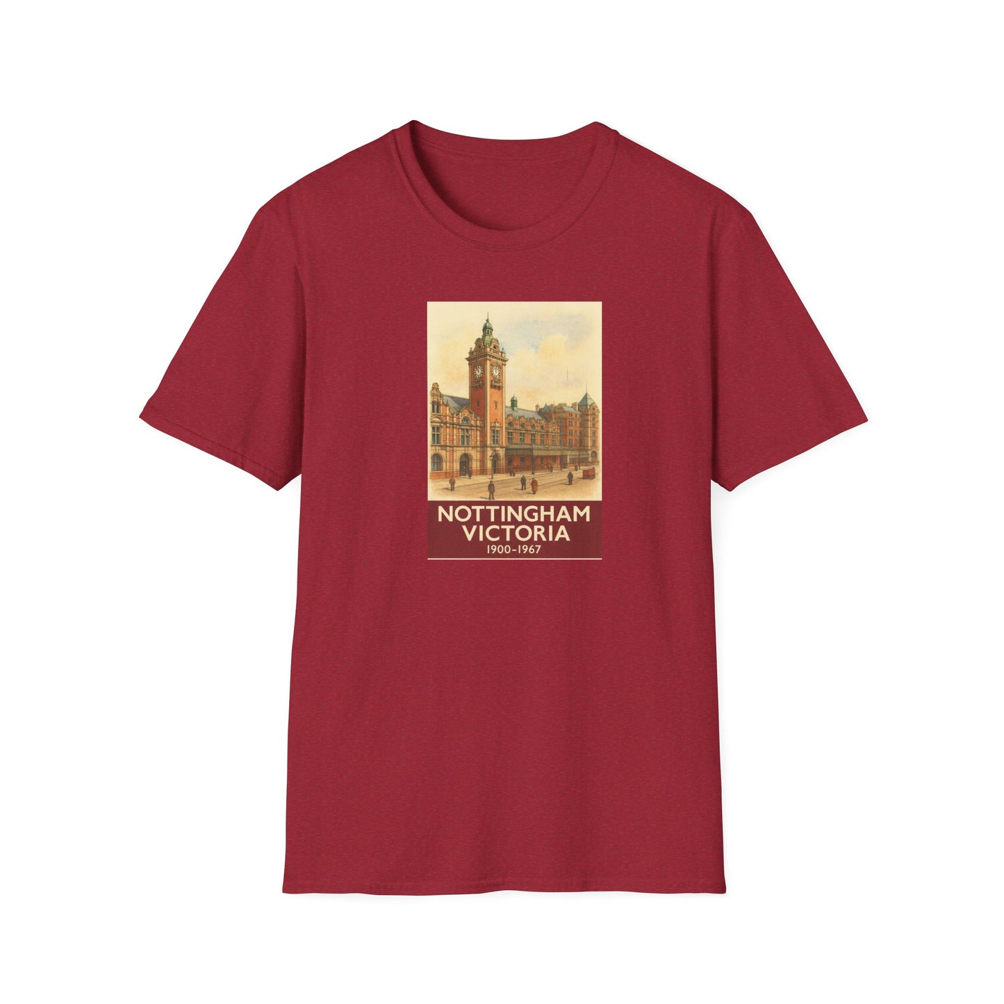 Nottingham Victoria Station retro T-Shirt