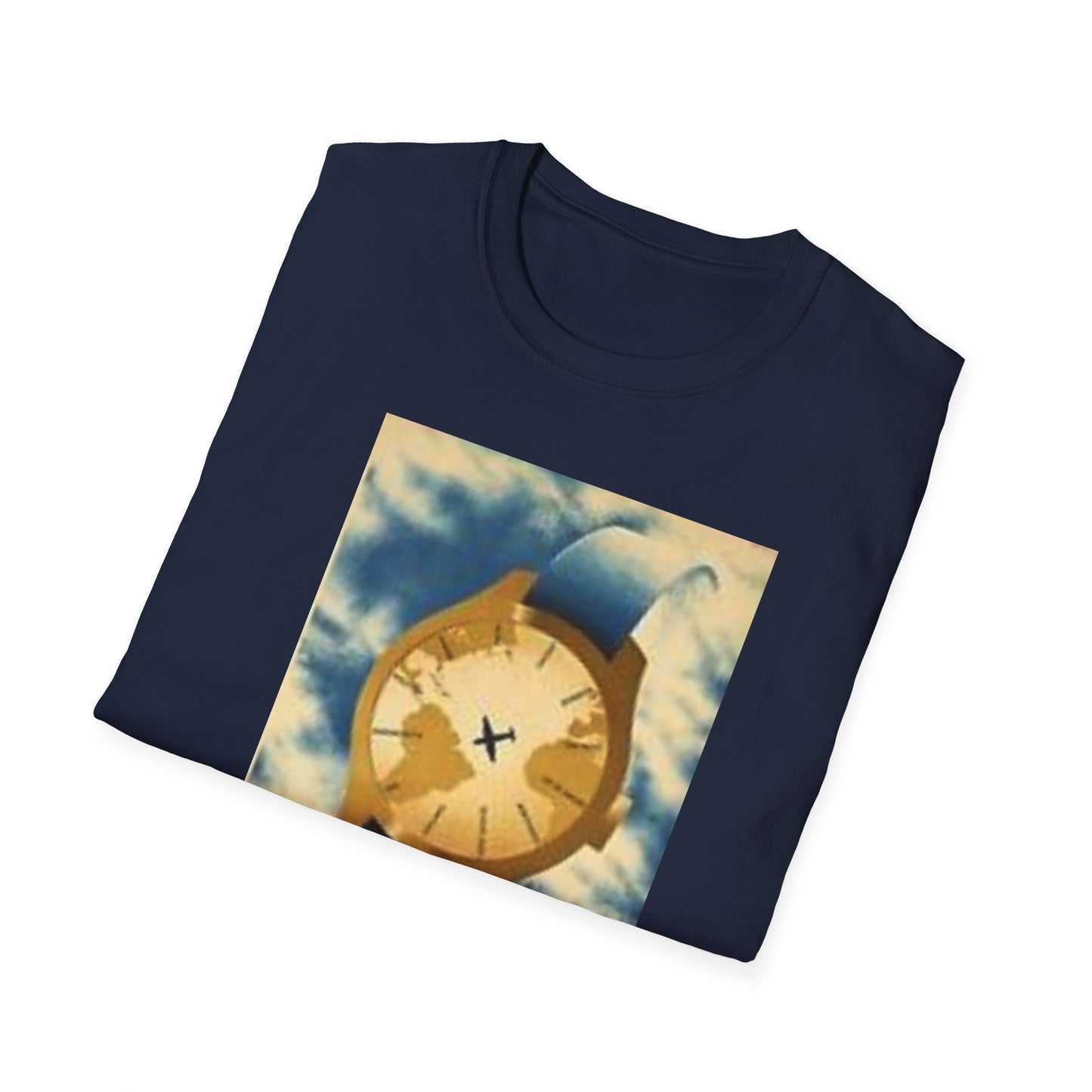 Time Flies T-Shirt — Vintage Airplane Watch Travel Graphic Tee