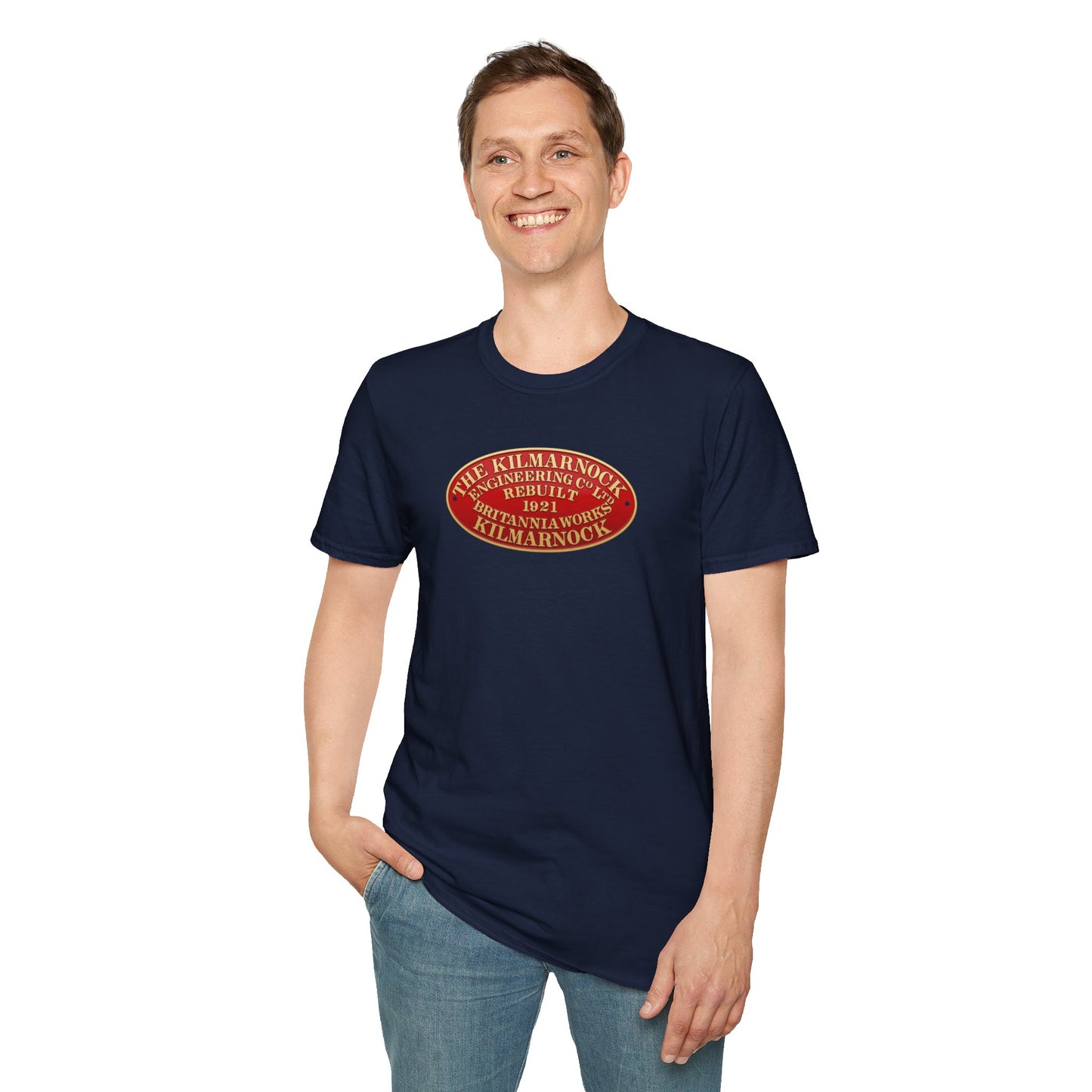 Kilmarnock Engineering Locomotive Works T-Shirt | Scottish Railway Heritage Tee