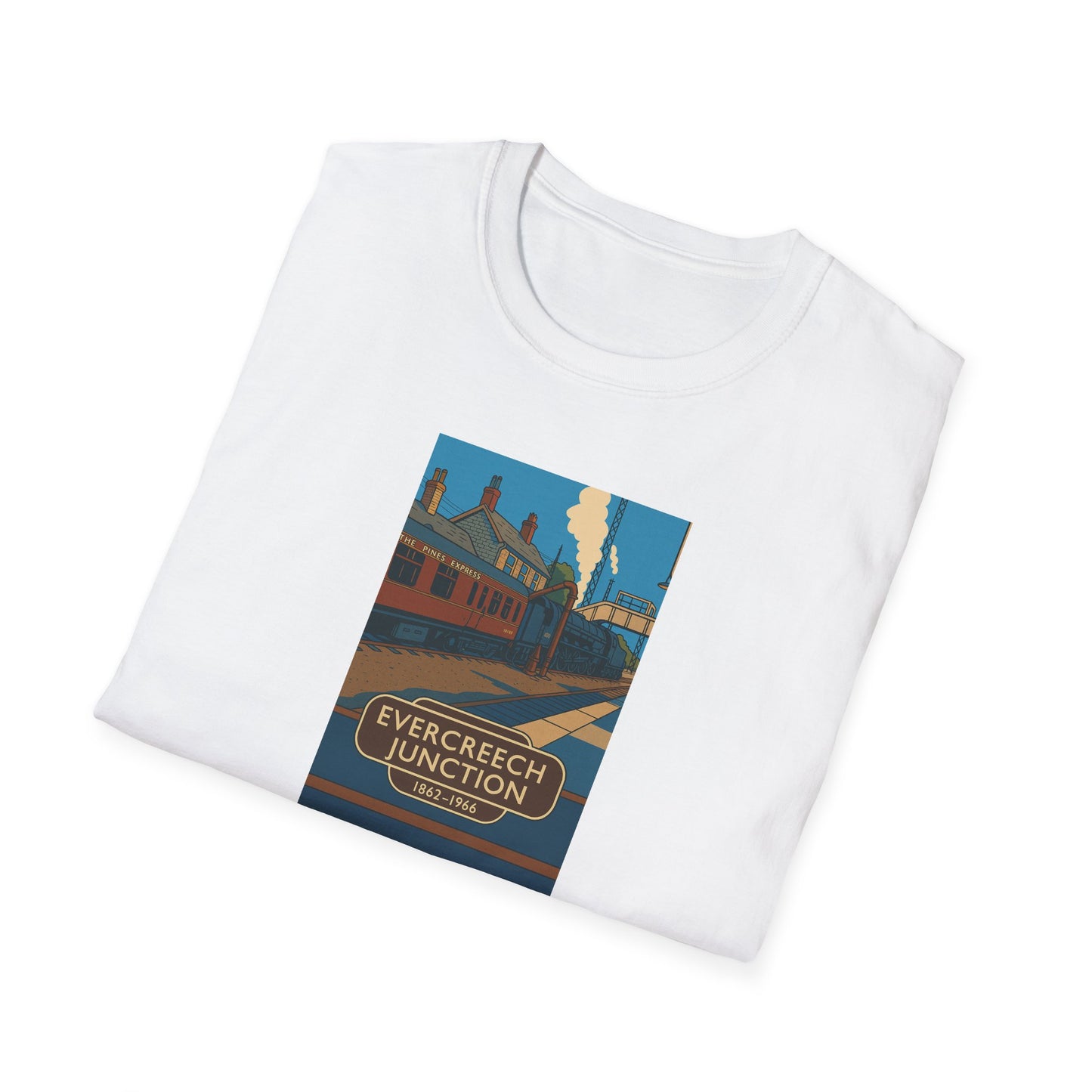 Somerset & Dorset Railway Pines Express T-Shirt — Evercreech Junction Heritage Tee