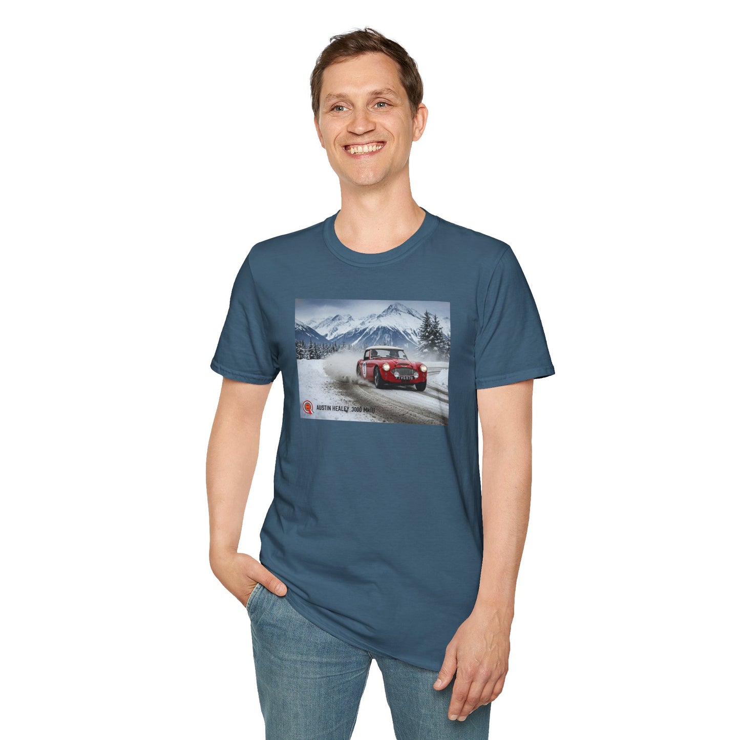 The Mighty Austin Healey 3000 Rally car  Unisex T-Shirt