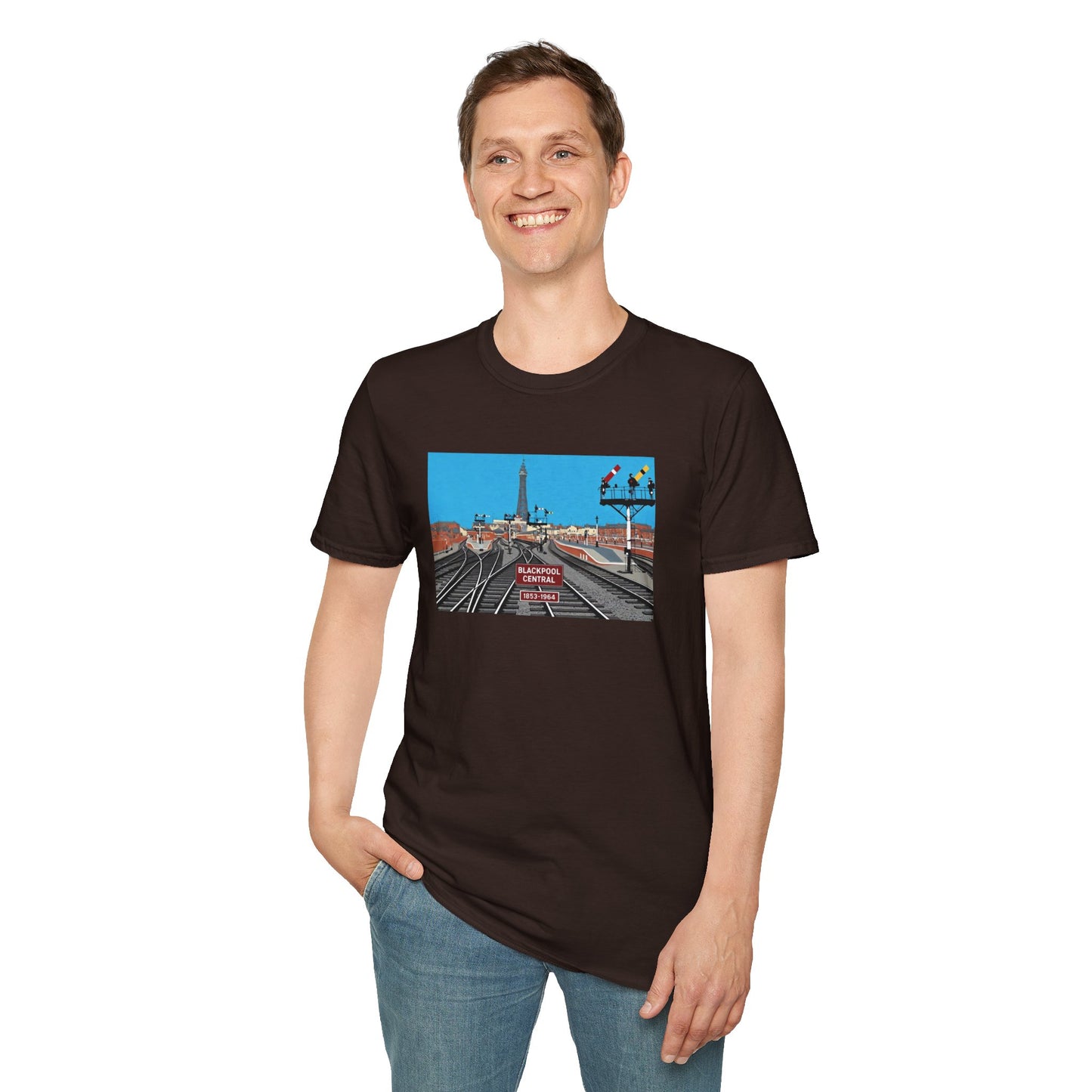 Blackpool Central Railway nostalgia T shirt