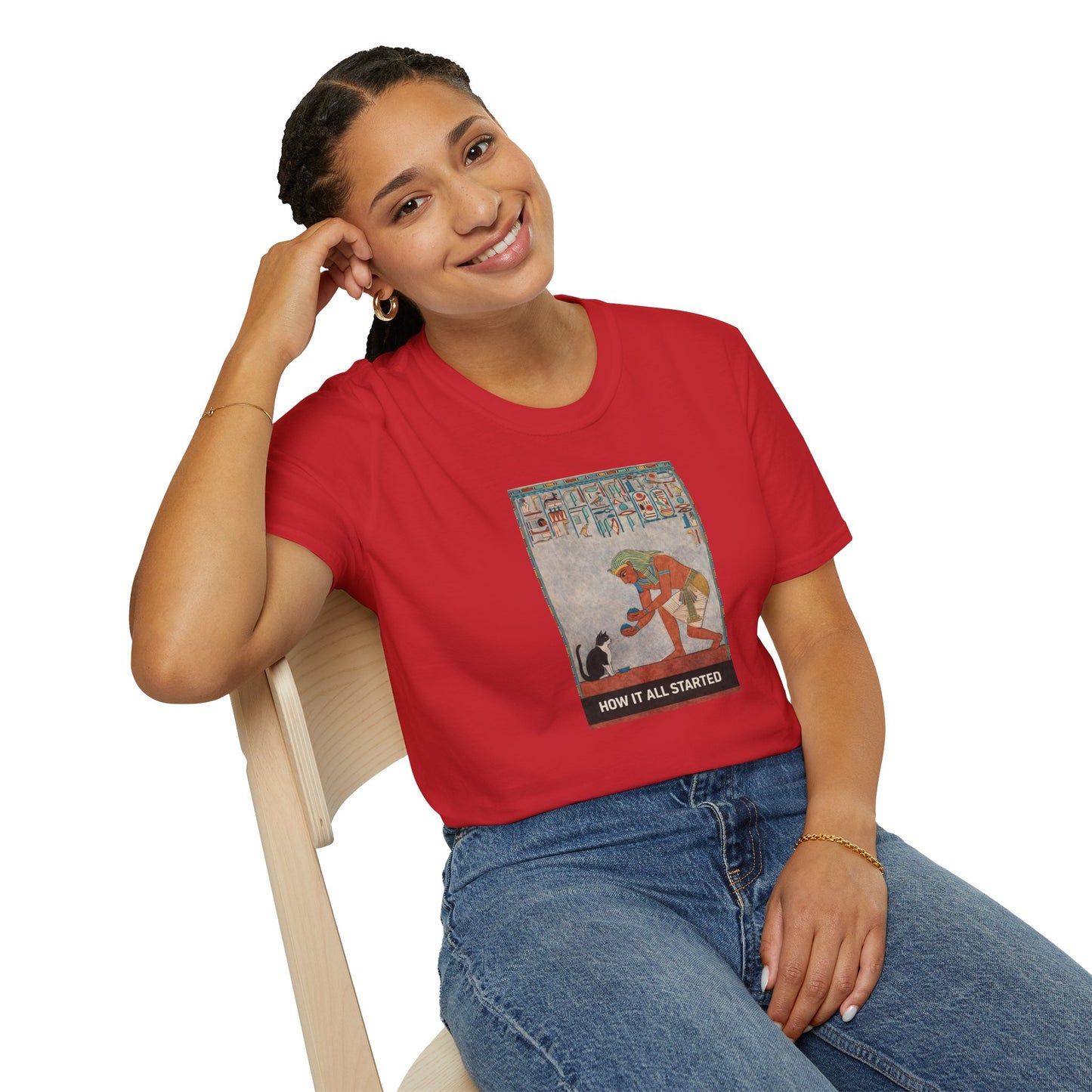 The cat thing .....How It All Started T-Shirt