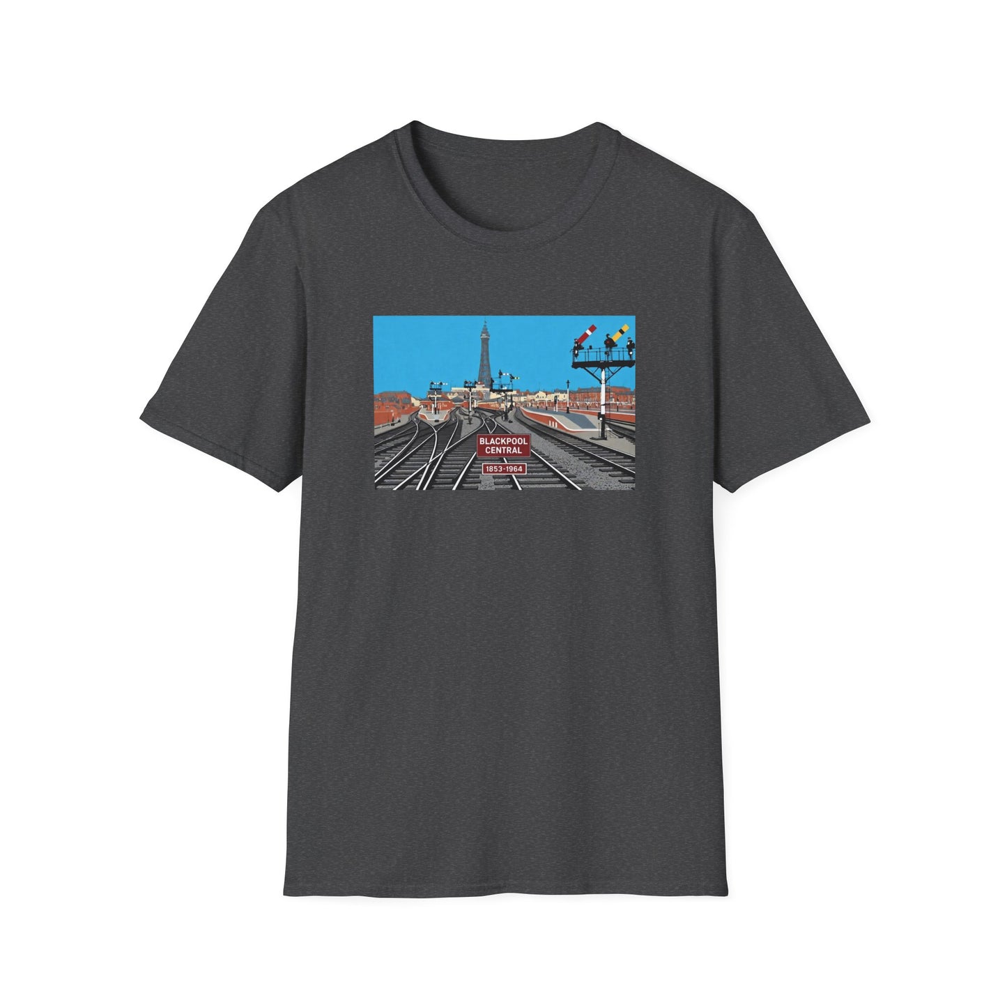 Blackpool Central Railway nostalgia T shirt