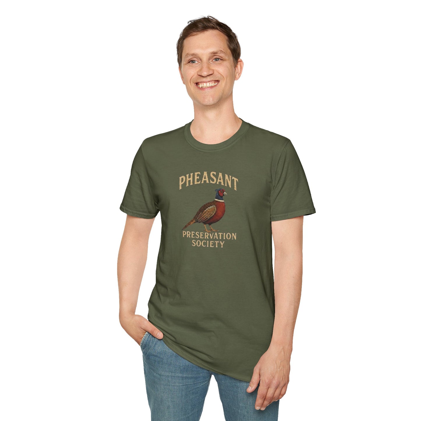 Pheasant Preservation Society Unisex T-Shirt One for those who are accuracy challenged