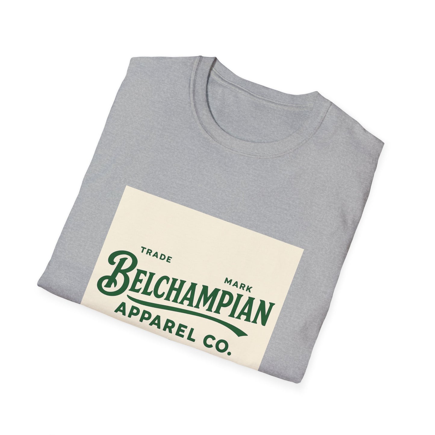 Our own brand , Vintage-Inspired Belchampian Unisex T-Shirt, Casual Tee, Gift for Him/Her, Retro Fashion, Comfortable Everyday Wear