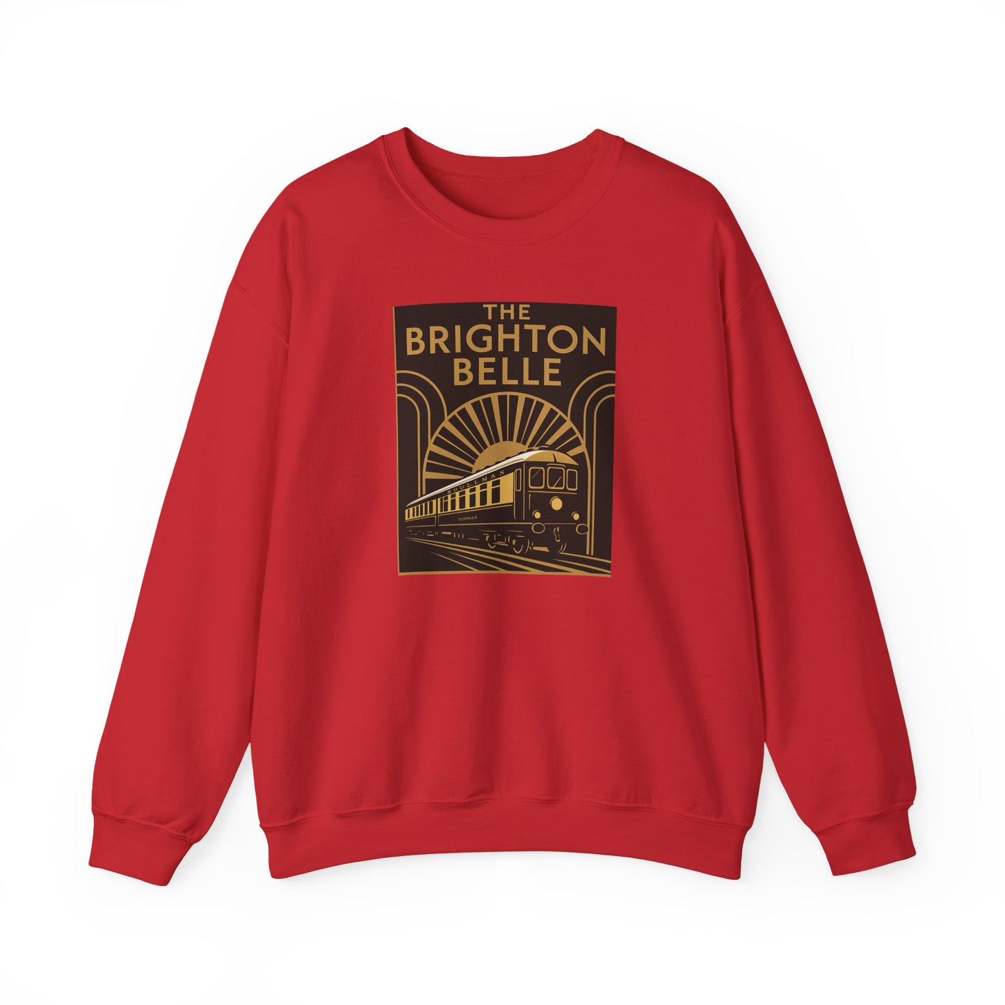 Brighton Belle Art Deco Sweatshirt — Vintage Pullman Train Crewneck
