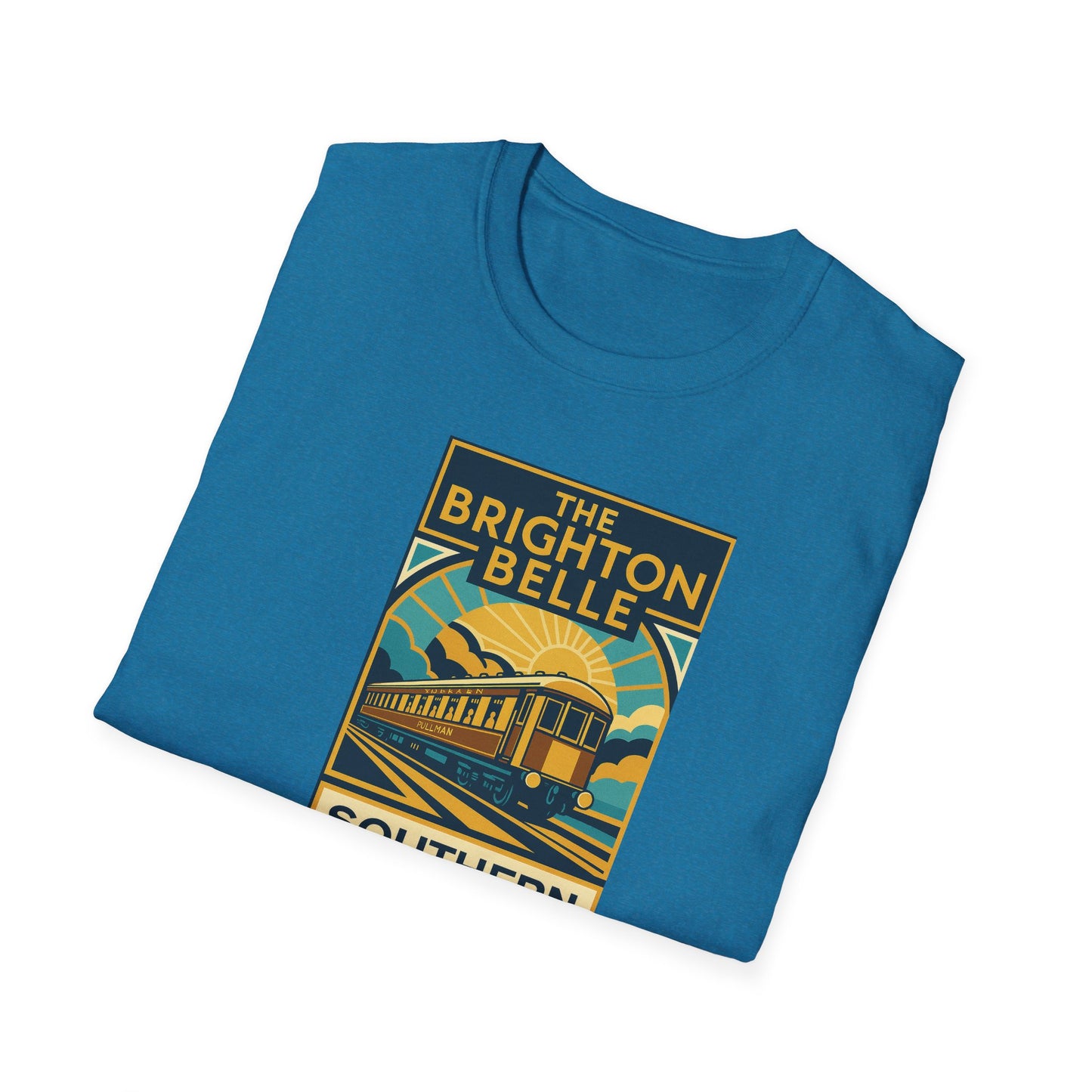 Brighton Belle Retro Train T‑Shirt