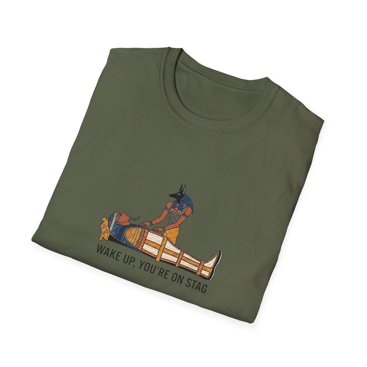 Wake up , you're on stag !  humorous Army t shirt