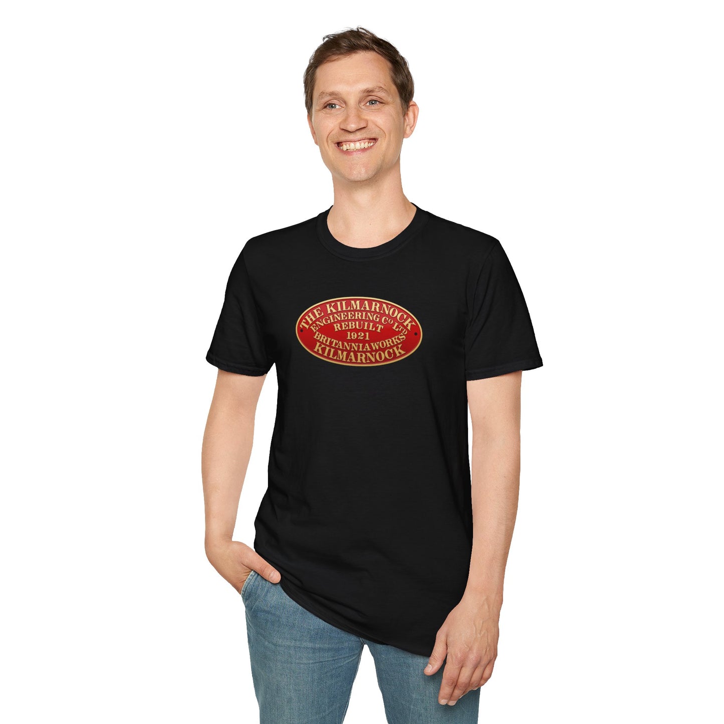 Kilmarnock Engineering Locomotive Works T-Shirt | Scottish Railway Heritage Tee