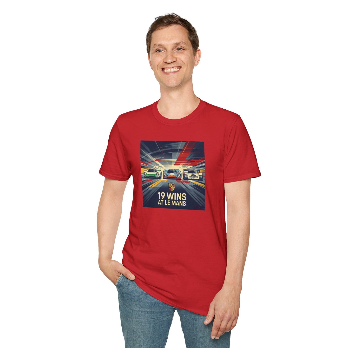 Porsche 19 Le Mans Wins T-Shirt — Commemorative Racing Tee
