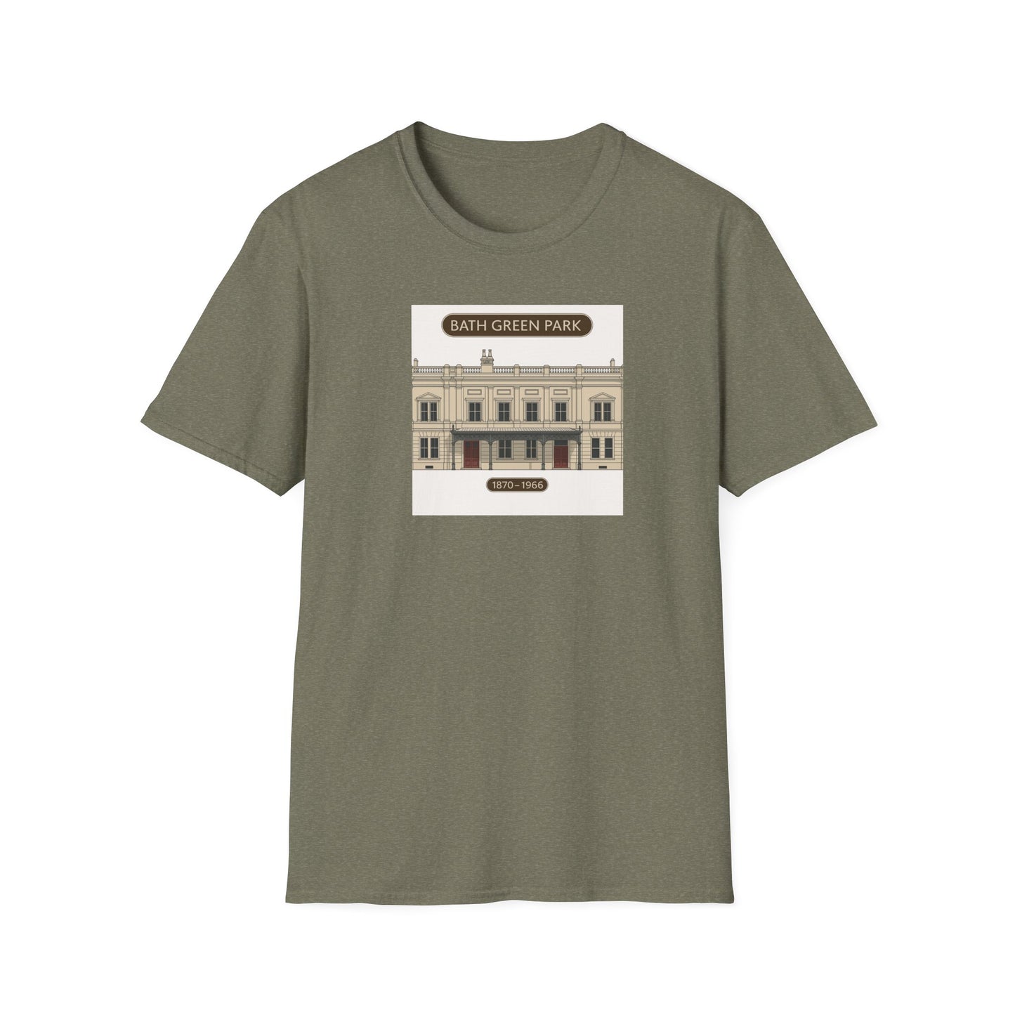 Vintage Bath Green Park Unisex T-Shirt