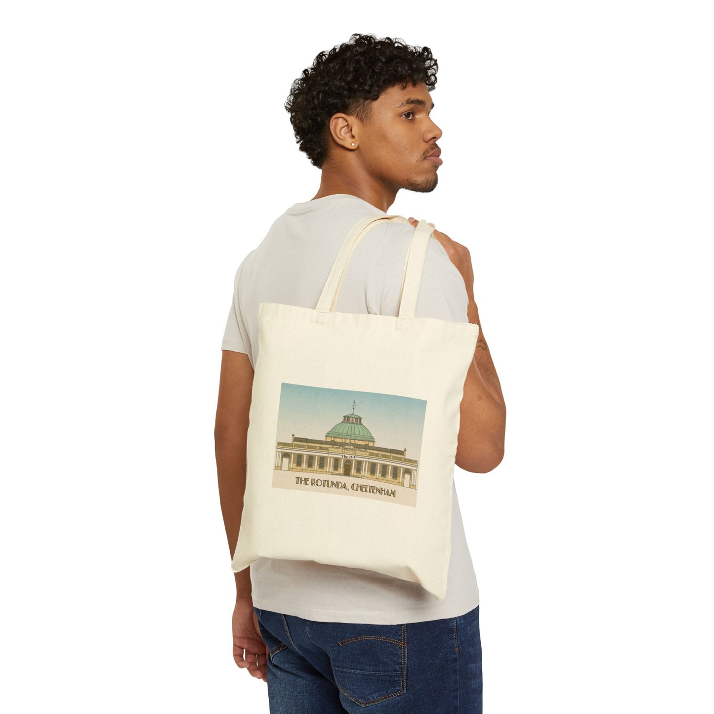 The Rotunda  Cheltenham  Vintage  Cotton Tote Bag