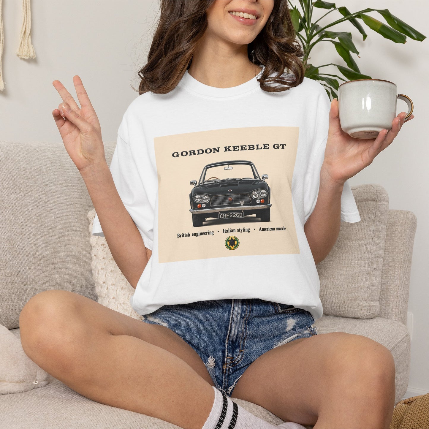 Gordon Keeble GT Classic Sports Car T-Shirt Extra colours