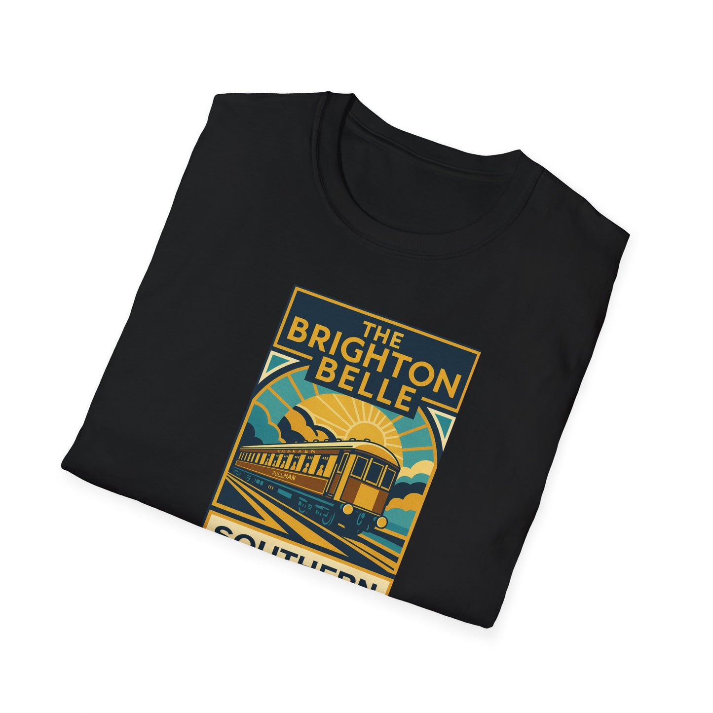 Brighton Belle Retro Train T‑Shirt
