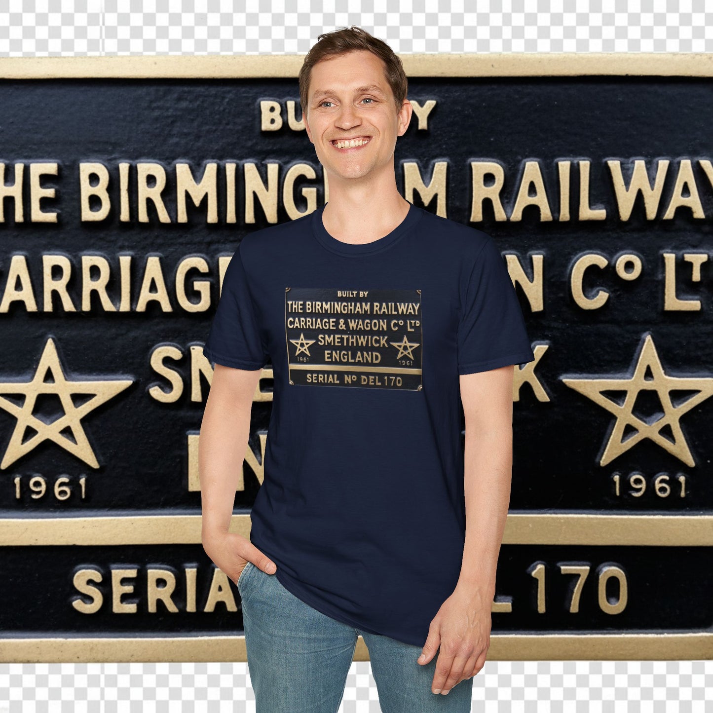 Birmingham Railway Carriage & Wagon Co. Vintage T-Shirt for the true enthusiast