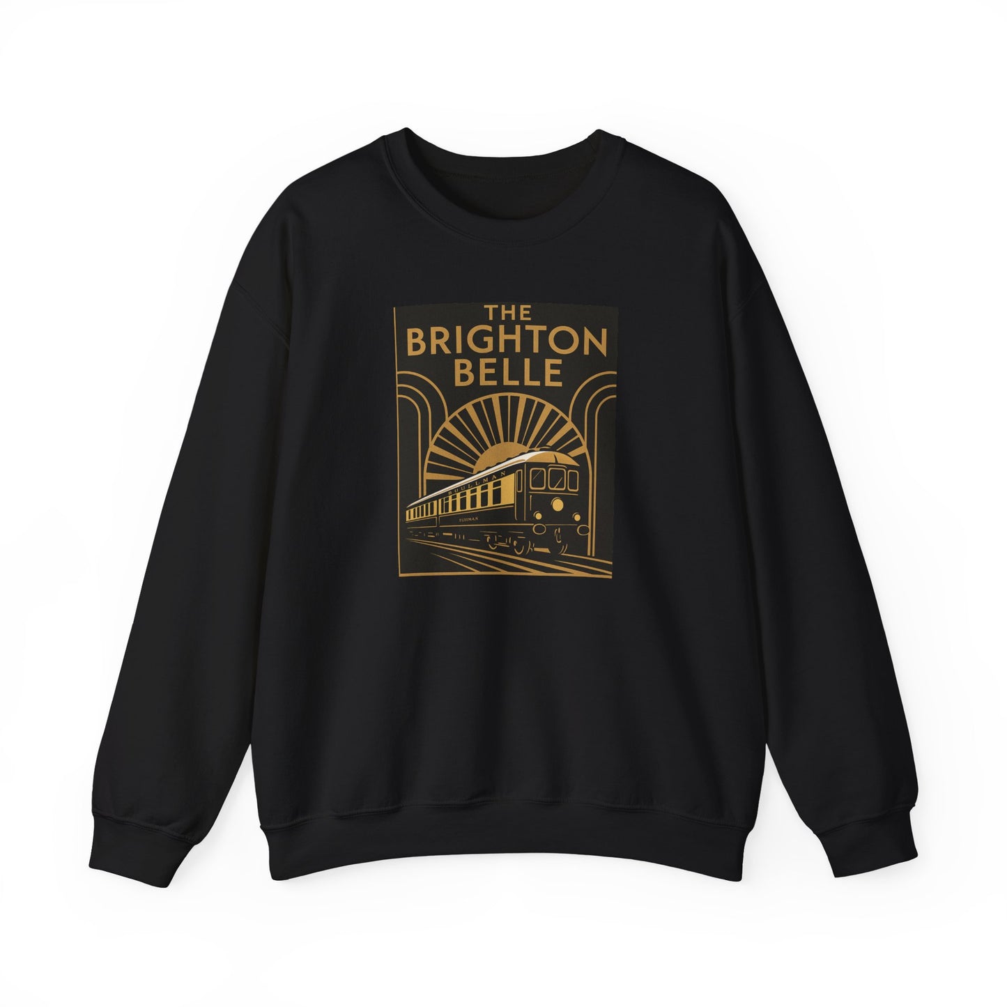 Brighton Belle Art Deco Sweatshirt — Vintage Pullman Train Crewneck