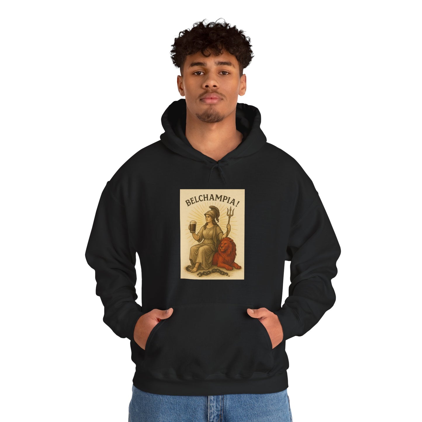 Belchampia Vintage Neptune Hoodie –For those who know
