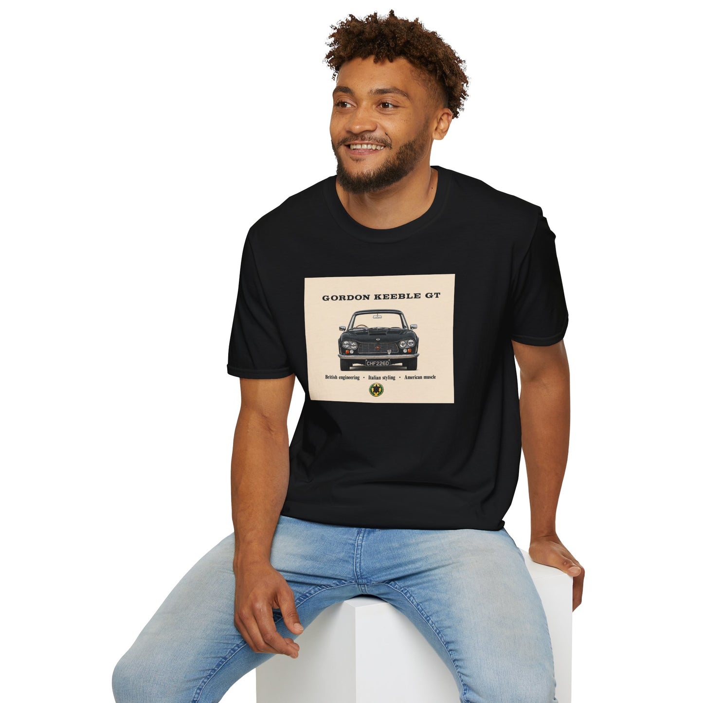 Gordon Keeble GT Classic Sports Car Unisex Softstyle T-Shirt