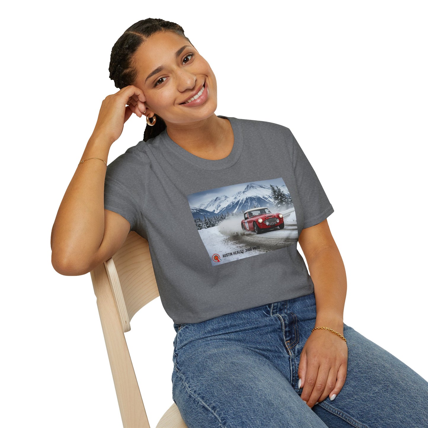 The Mighty Austin Healey 3000 Rally car  Unisex T-Shirt