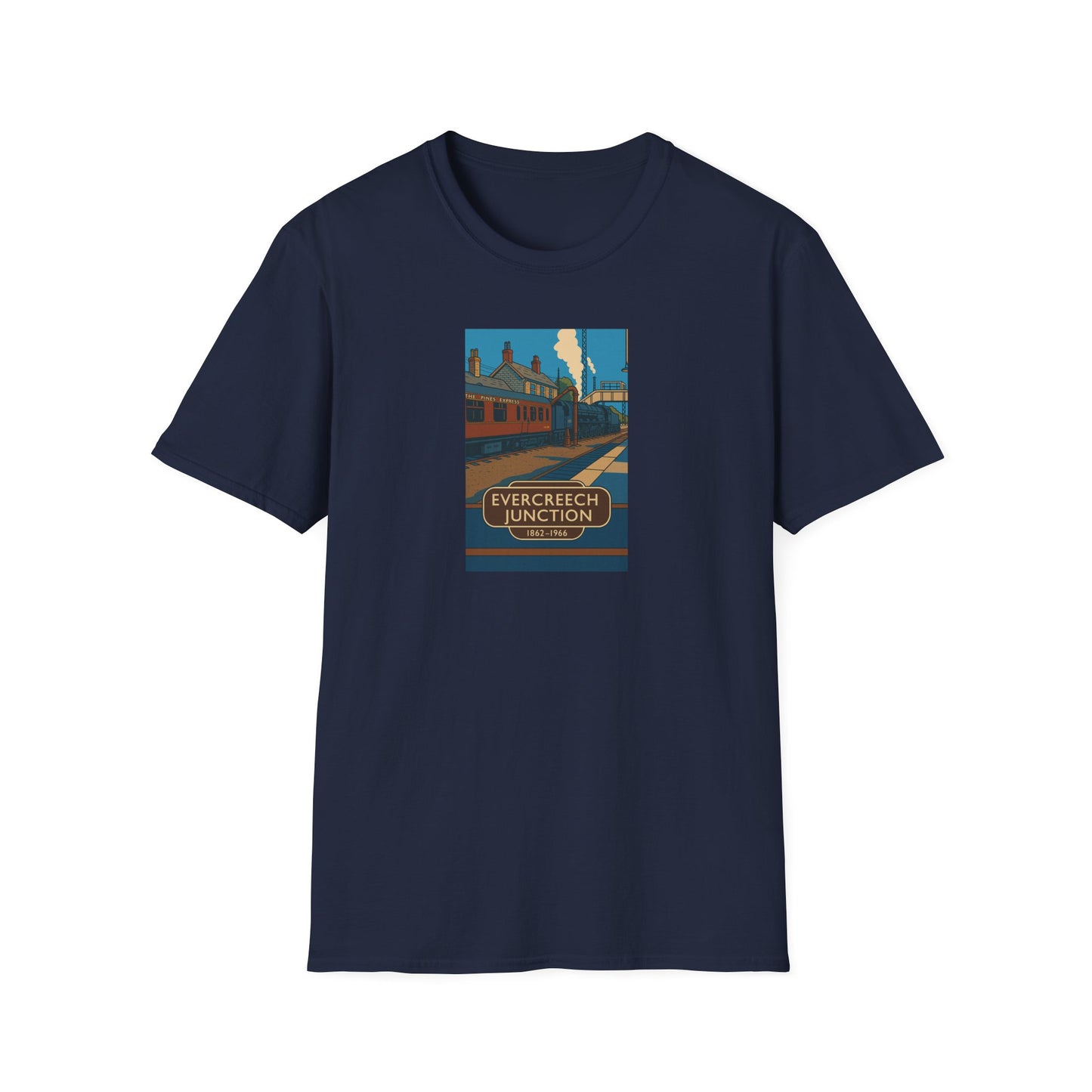 Somerset & Dorset Railway Pines Express T-Shirt — Evercreech Junction Heritage Tee