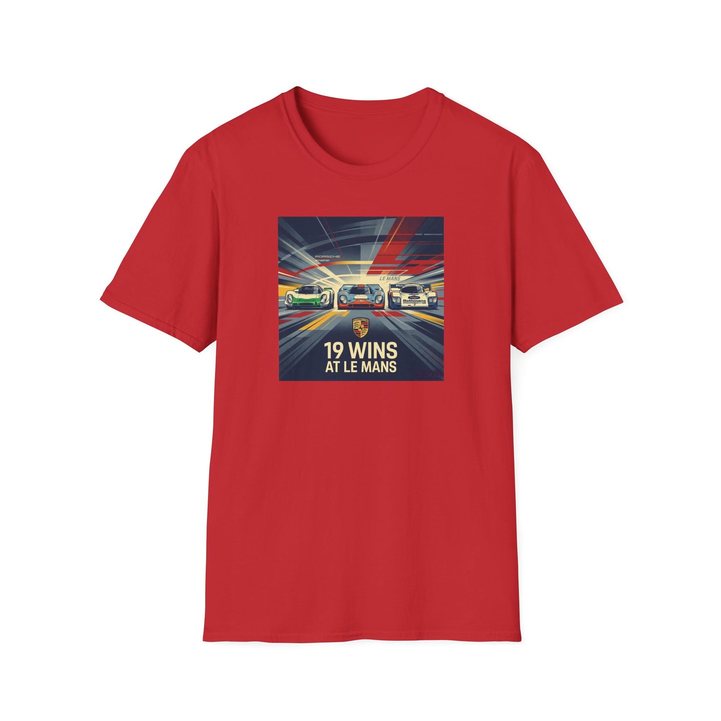 Porsche 19 Le Mans Wins T-Shirt — Commemorative Racing Tee