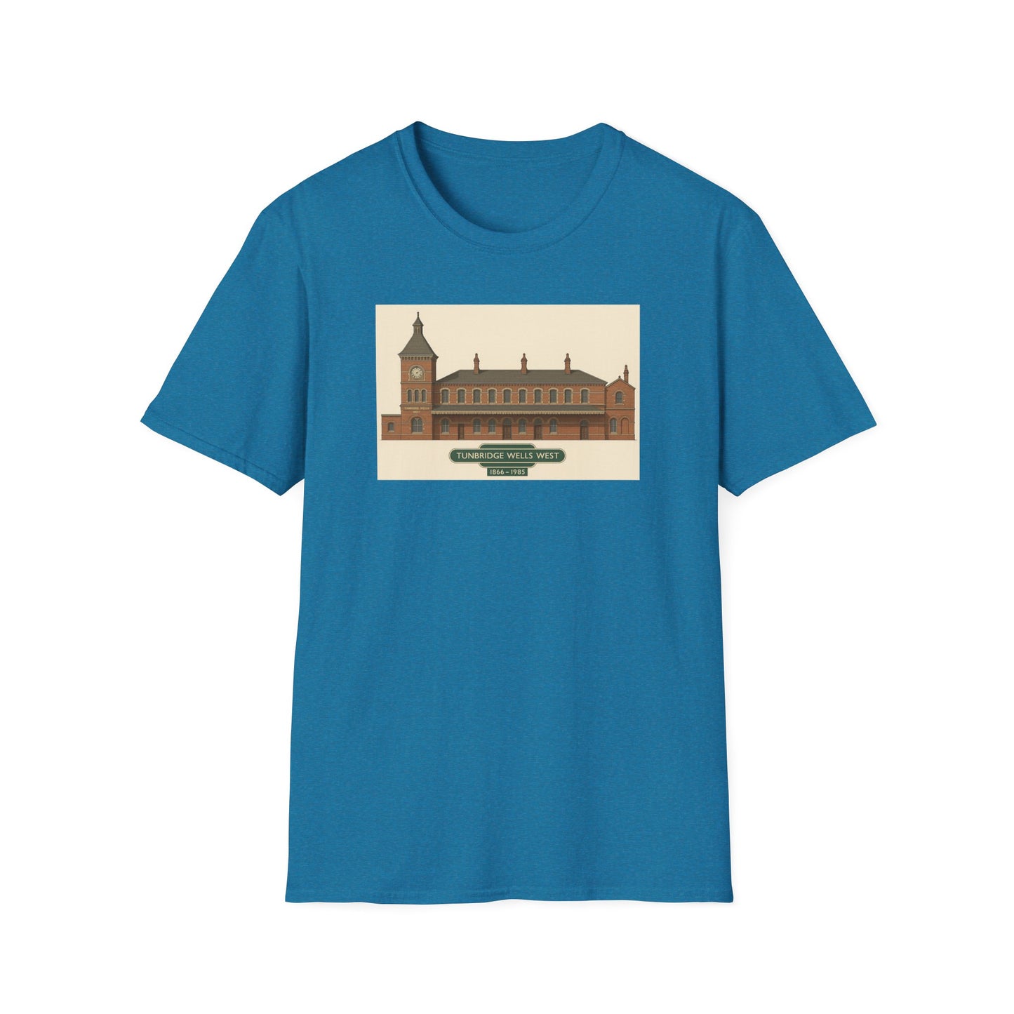 Tunbridge Wells West T shirt . Another lost station T shirt in the series