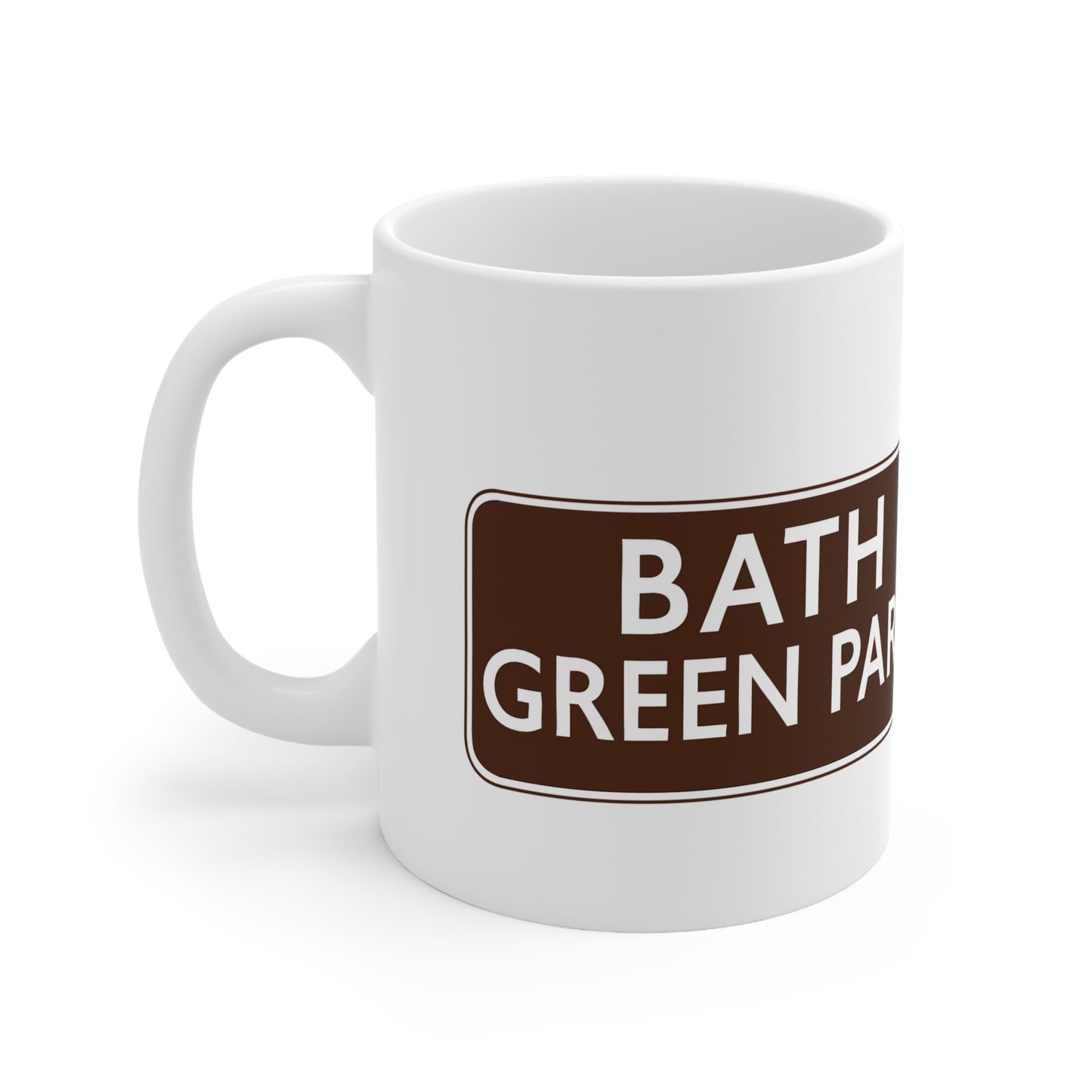 Bath Green Park Ceramic Coffee Mug