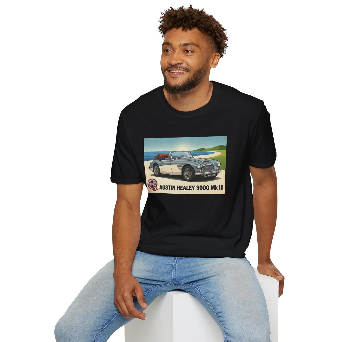 Austin Healey 3000 MkIII Classic Car T-Shirt — Vintage  Sports Car Tee