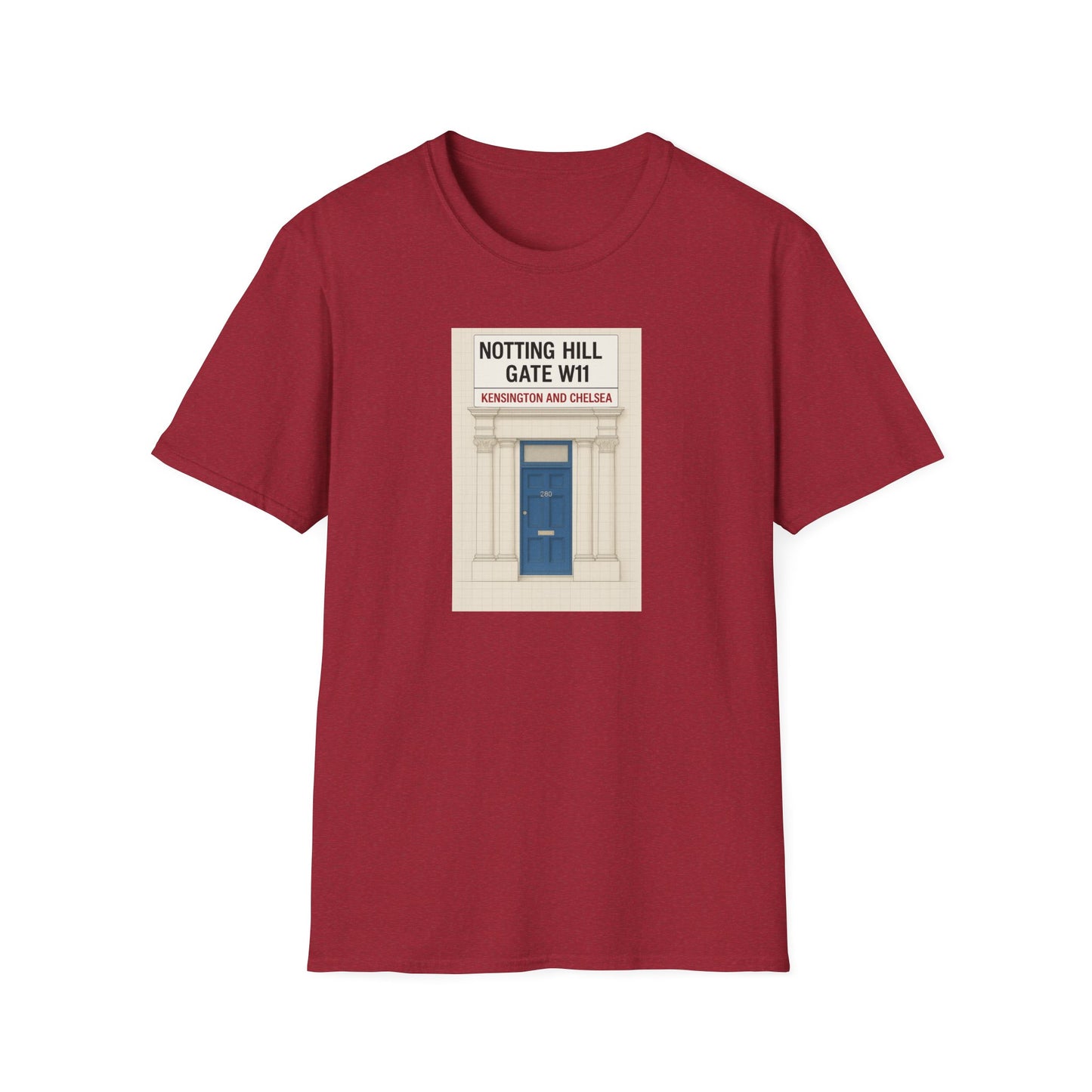Iconic Notting Hill T shirt .The ultimate gift or souvenir