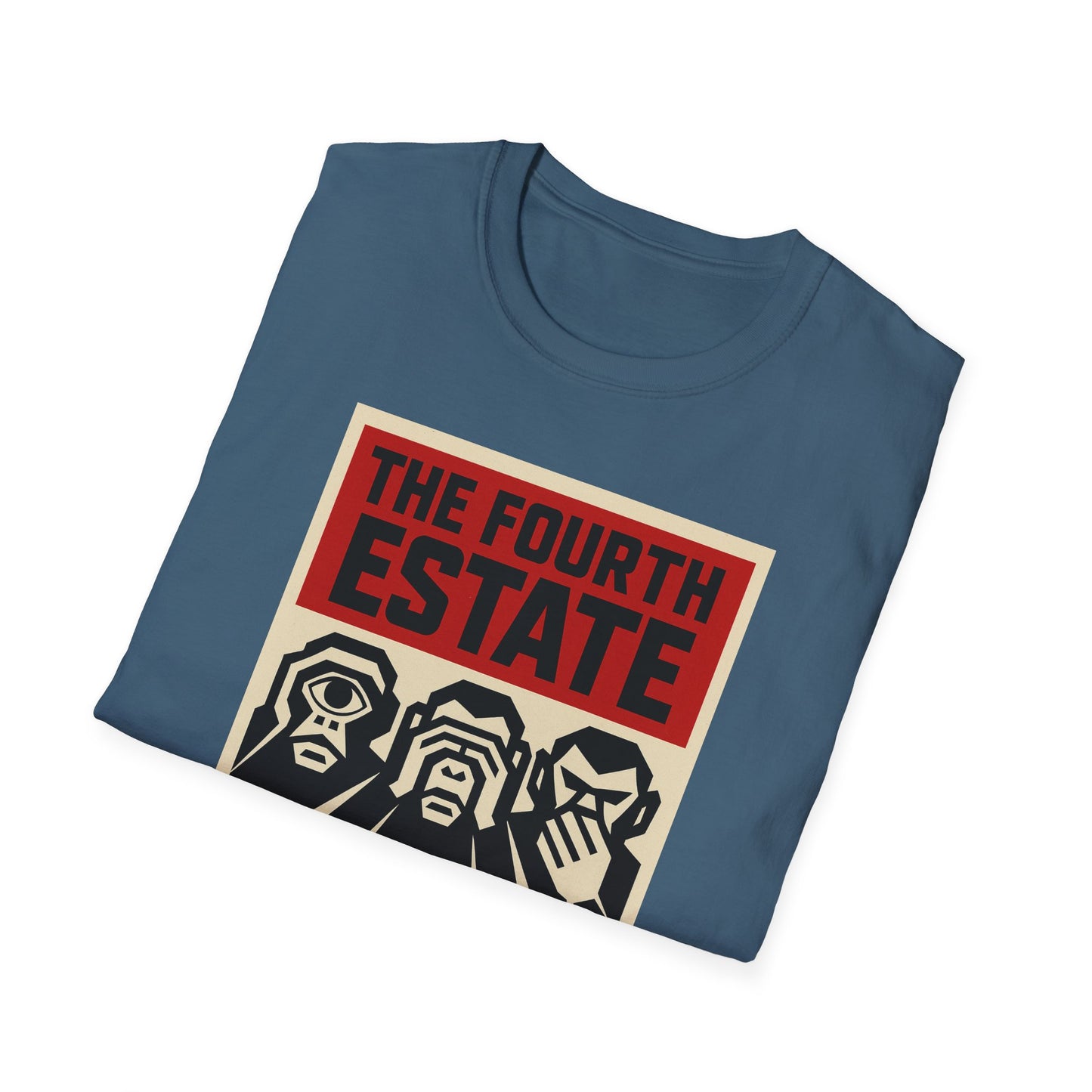 The Fourth Estate Graphic T-Shirt - See No Evil, Hear No Evil, Speak No Evil