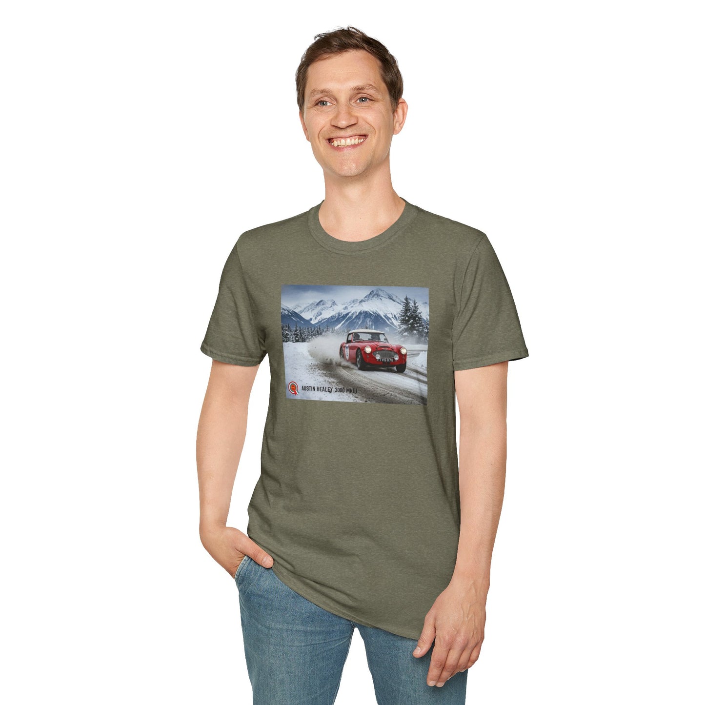The Mighty Austin Healey 3000 Rally car  Unisex T-Shirt