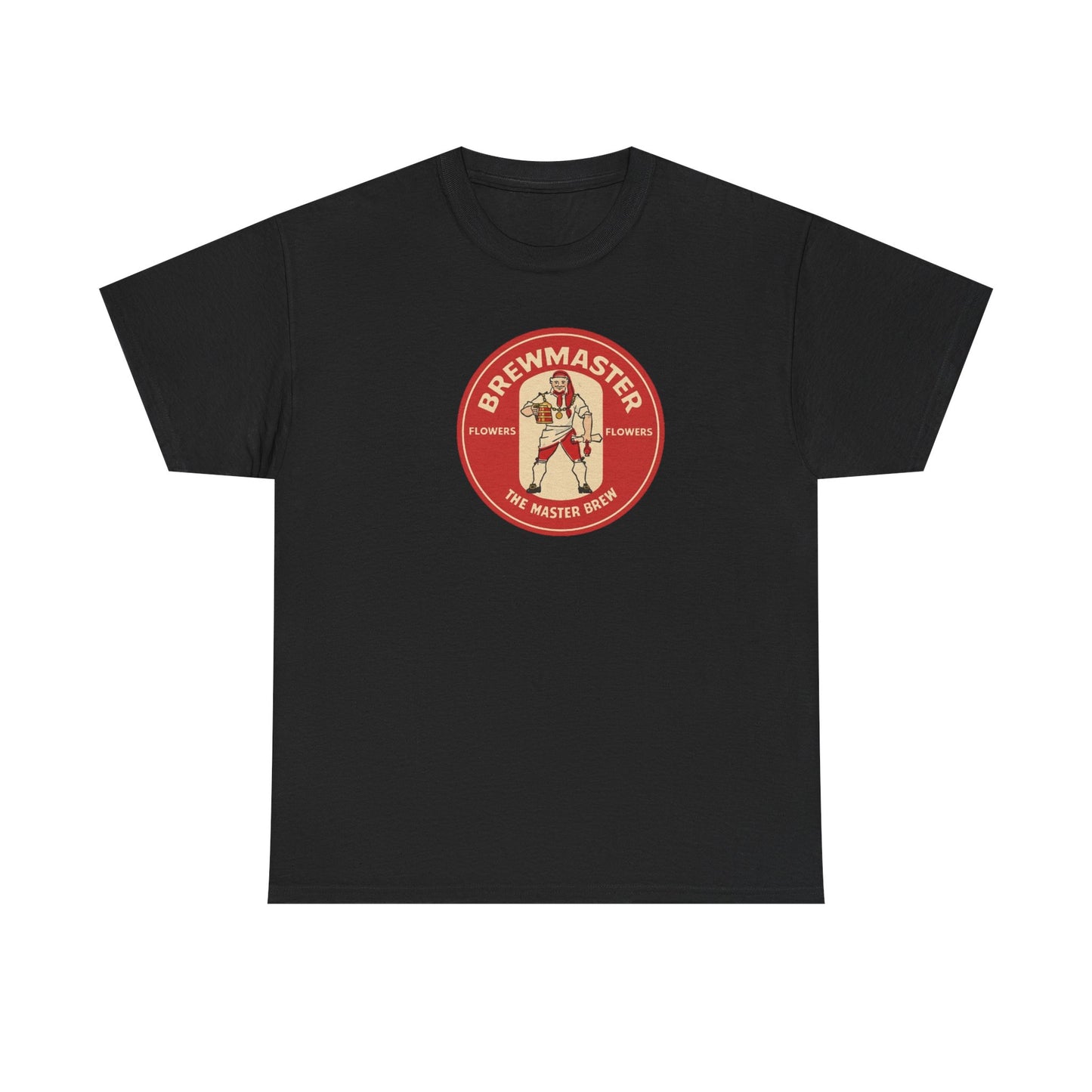Brewmaster Retro Logo Tee — "Brewmaster: The Master Brewer"