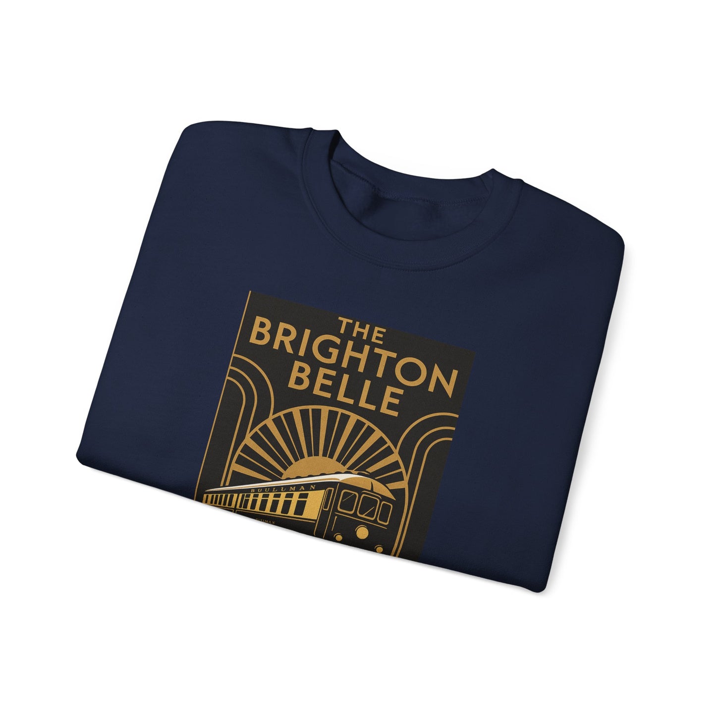 Brighton Belle Art Deco Sweatshirt — Vintage Pullman Train Crewneck